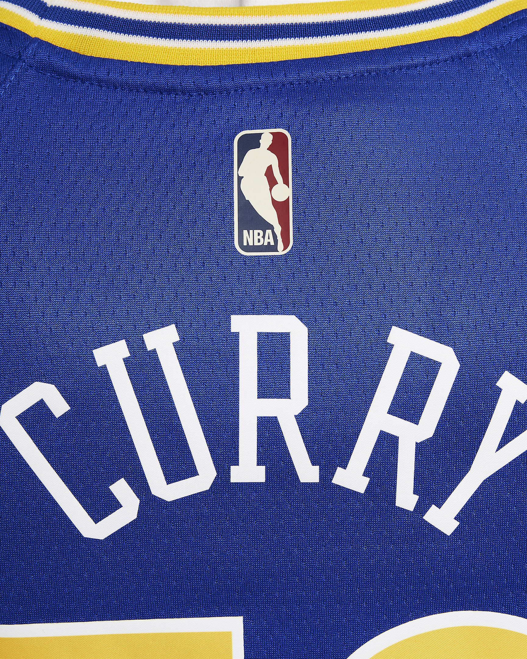 Φανέλα Nike Dri-FIT NBA Swingman Stephen Curry Γκόλντεν Στέιτ Ουόριορς για μεγάλα παιδιά - Rush Blue