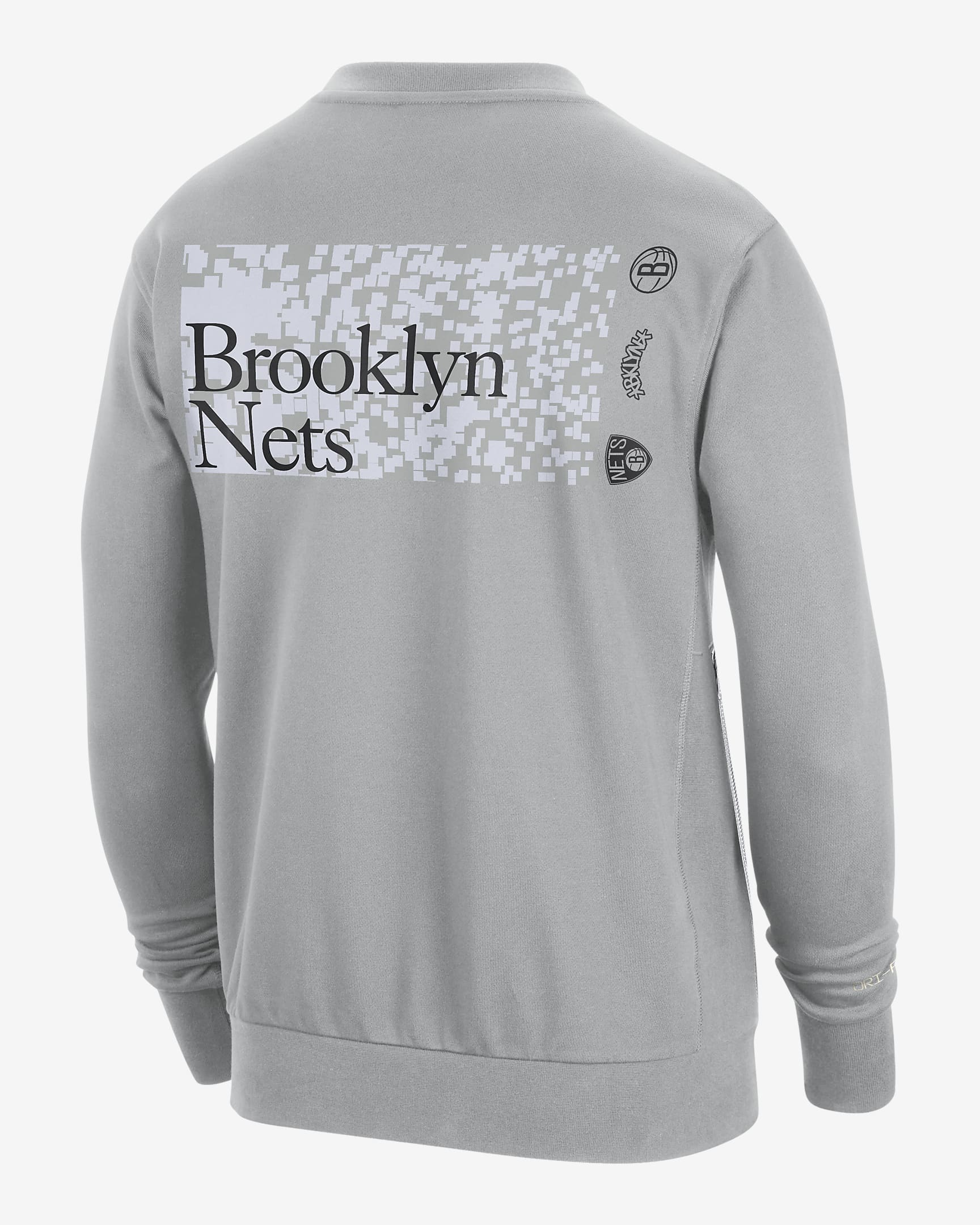 Brooklyn Nets Standard Issue Men's Nike Dri-FIT NBA Crew-Neck ...