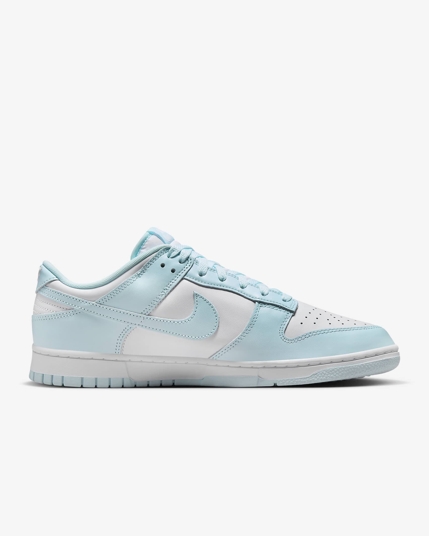 Nike Dunk Low Retro Men's Shoes - White/Glacier Blue