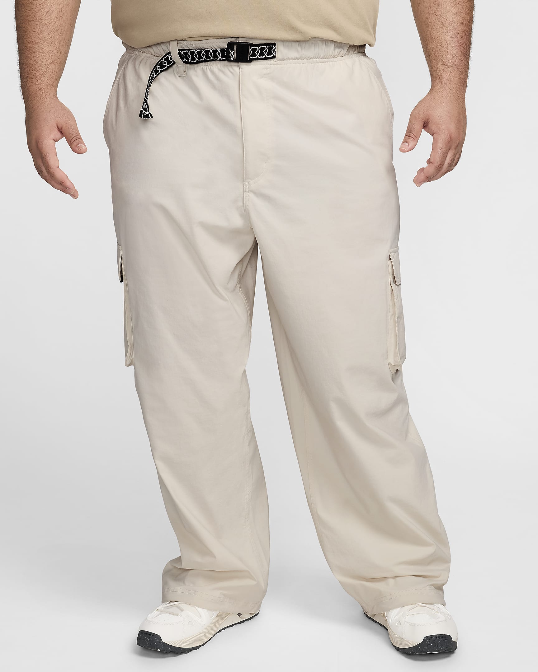 Nike SB Kearny Cargo Skate Trousers - Light Orewood Brown/White