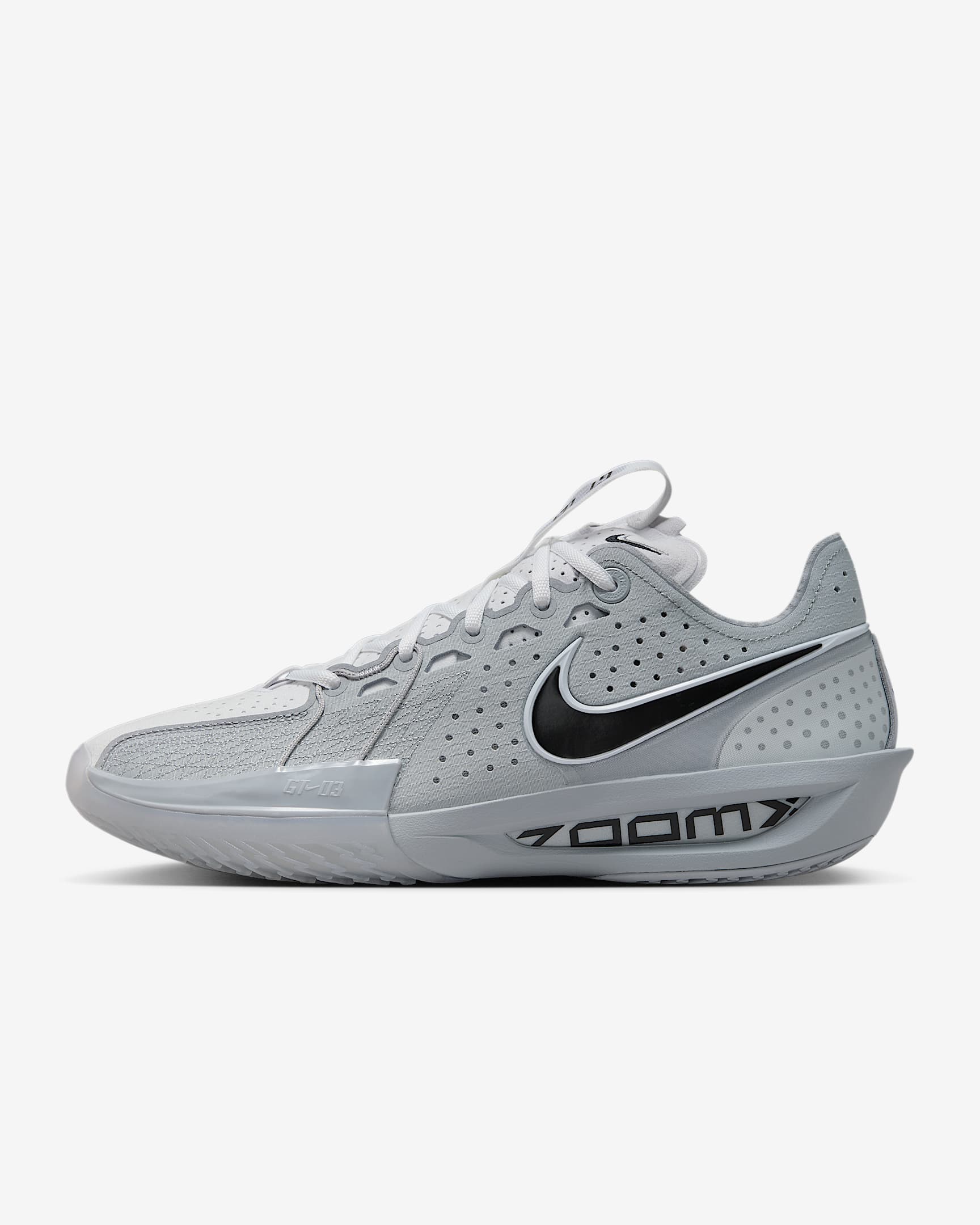 Nike G.T. Cut 3 Basketball Shoes - Wolf Grey/White/Photon Dust/Black