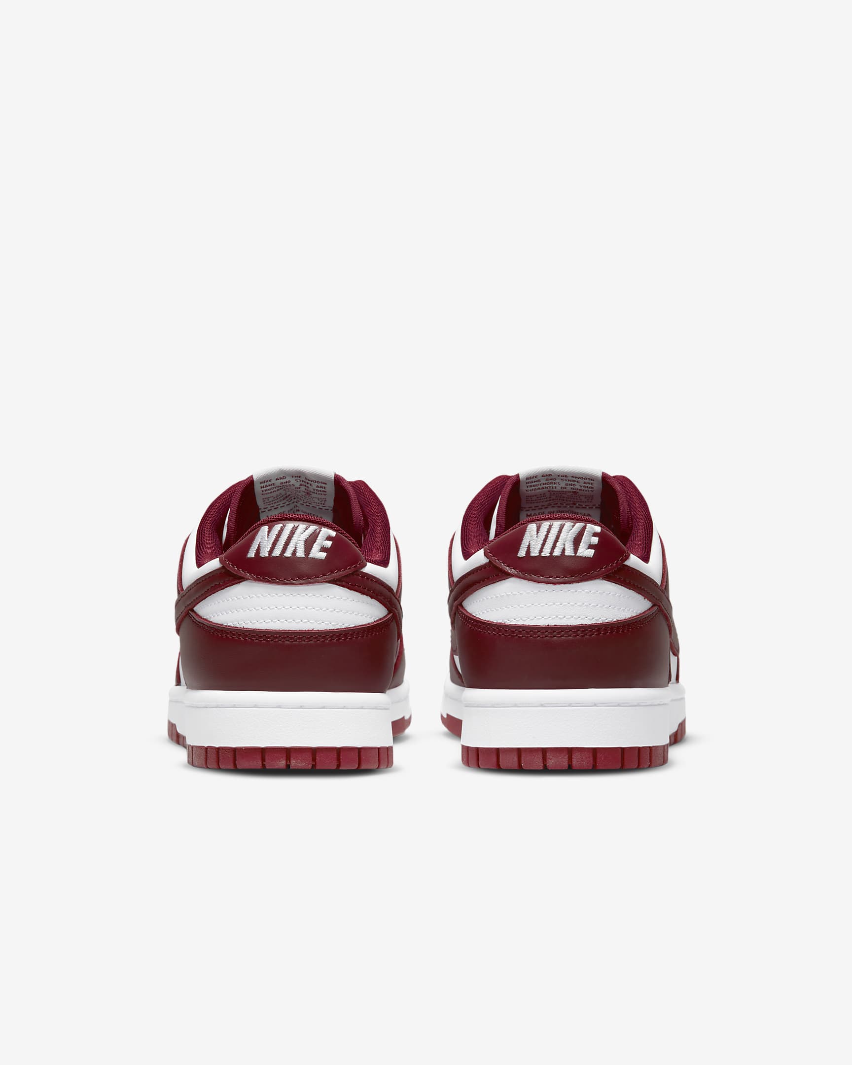 Chaussure Nike Dunk Low Retro pour Homme - Team Red/Blanc/Team Red