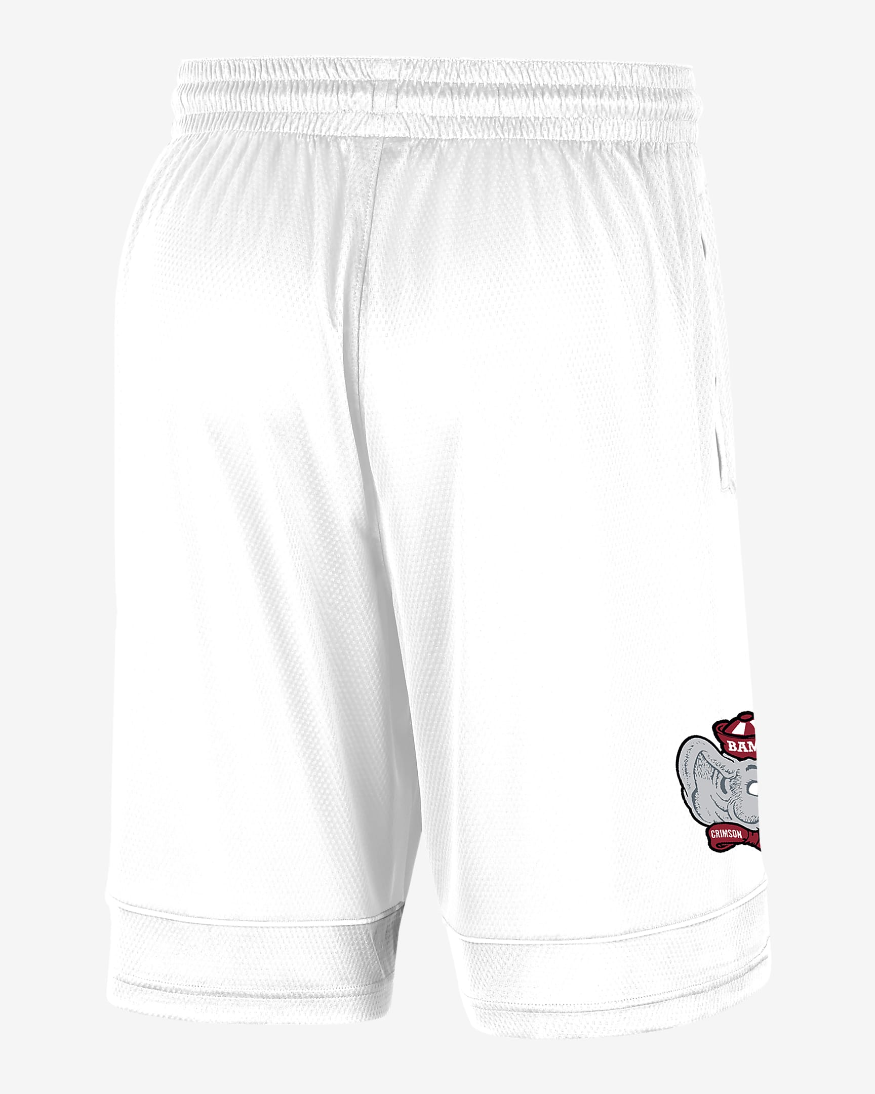 Alabama Men's Nike College Shorts - White