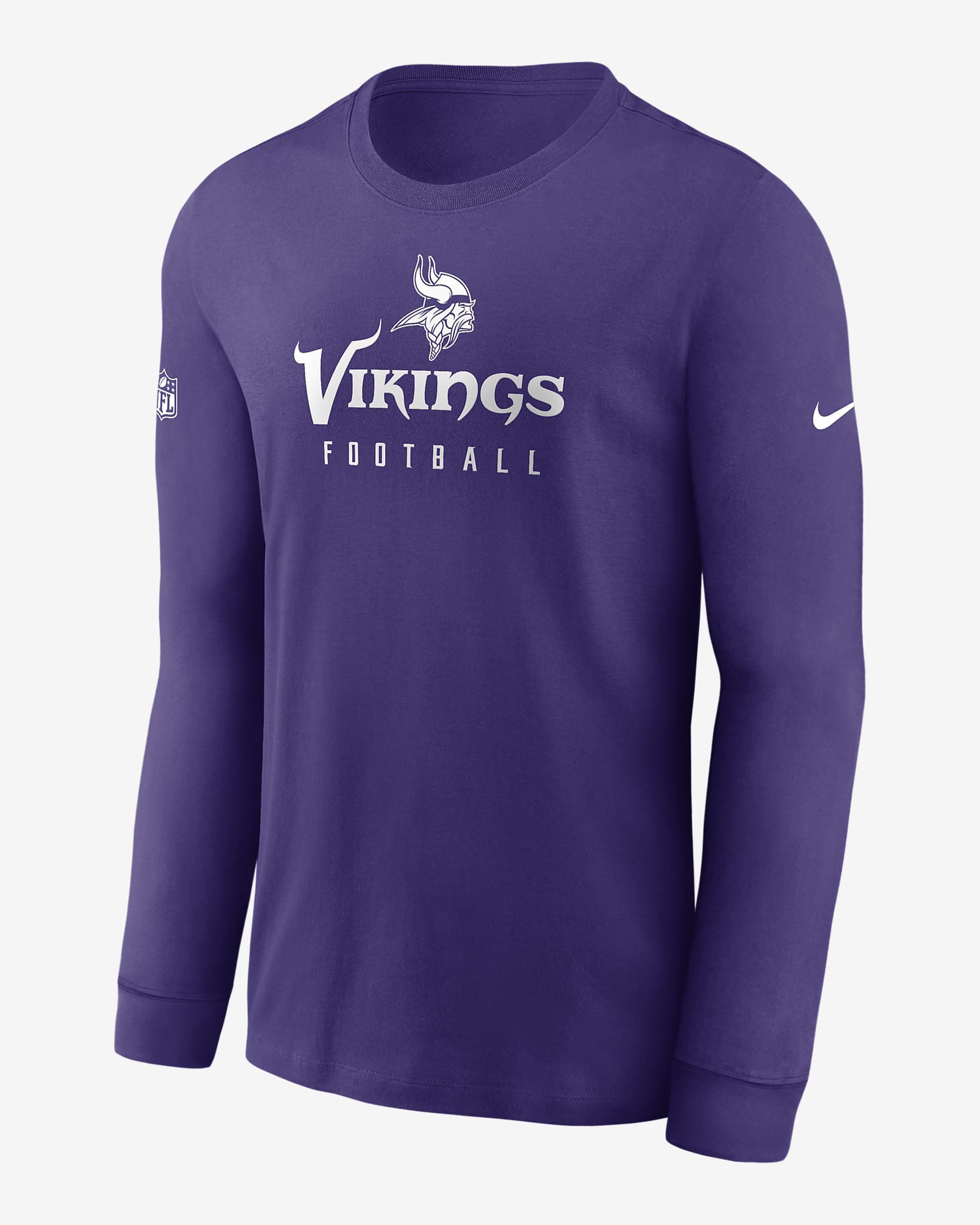 Nike Dri-FIT Sideline Team (NFL Minnesota Vikings) Men's Long-Sleeve T ...