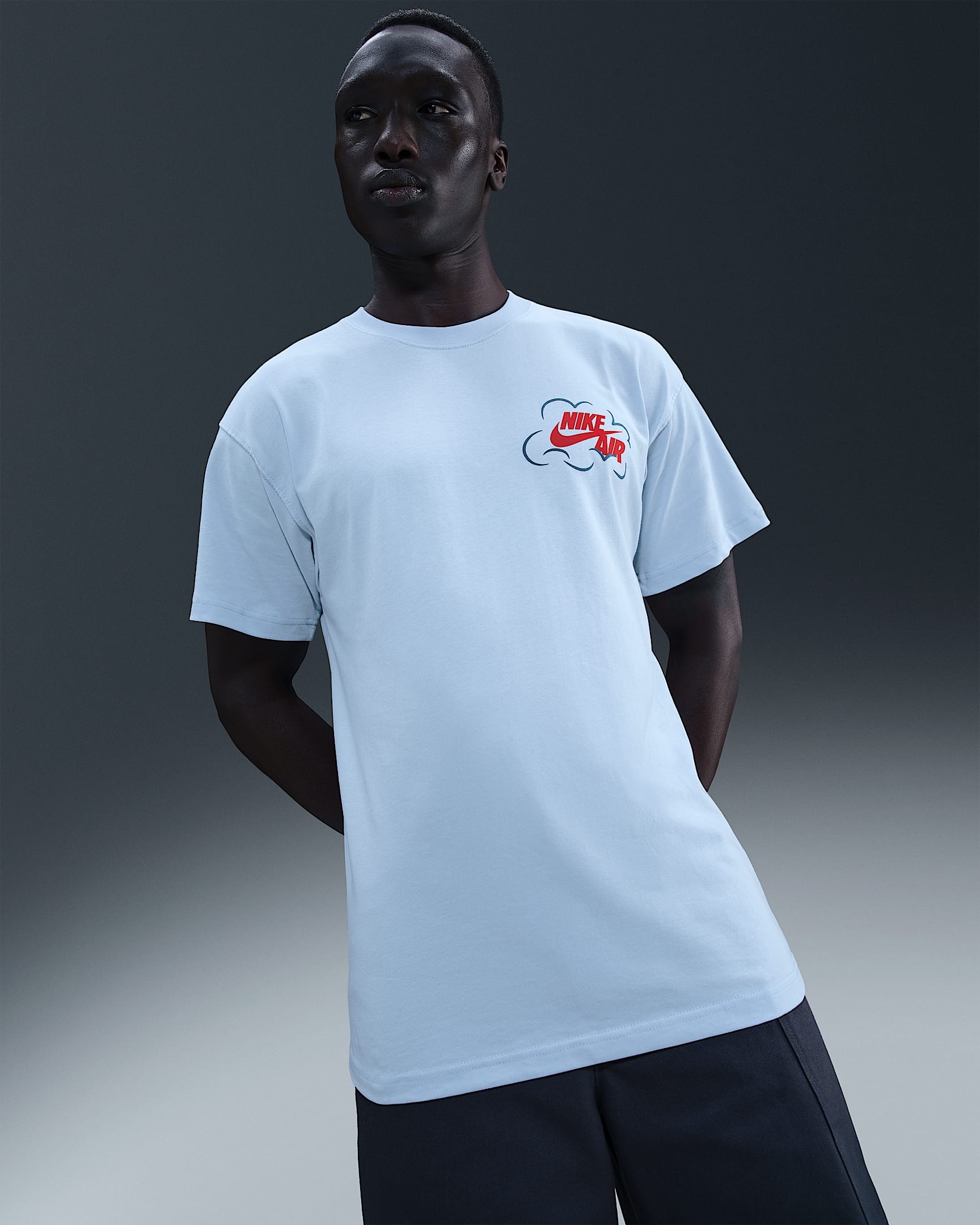 T-shirt Nike Sportswear pour Homme - Celestine Blue