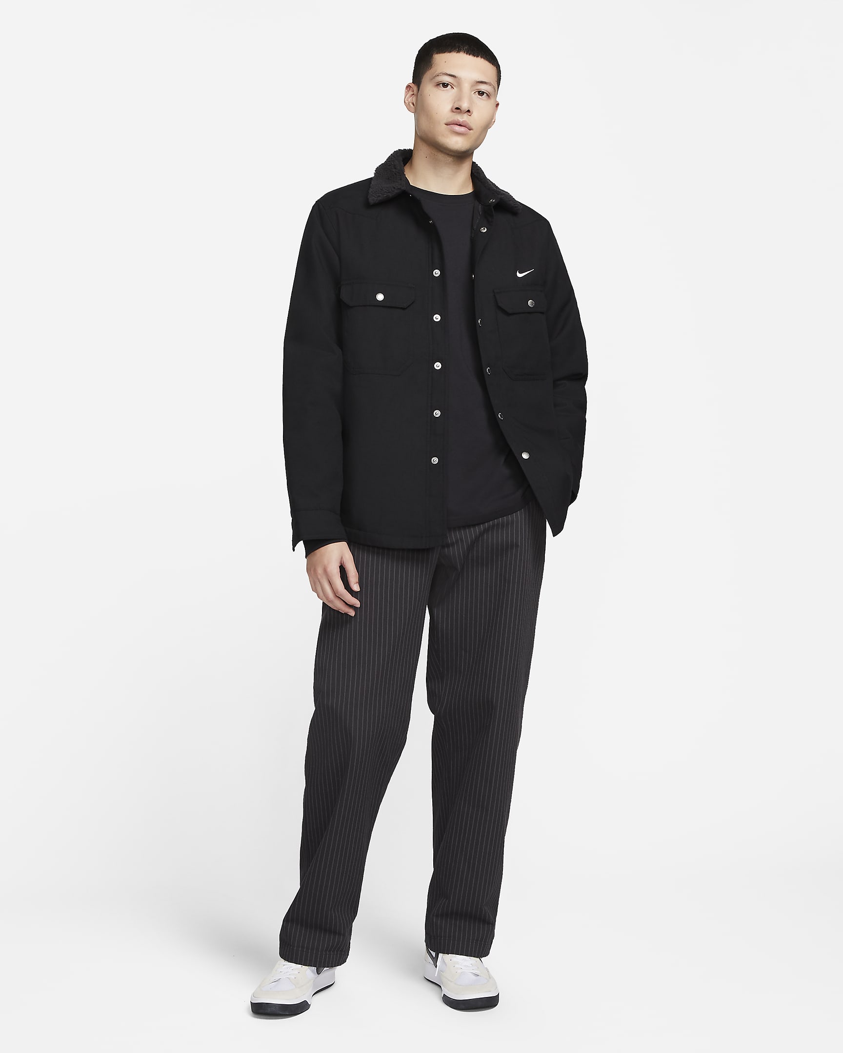 Nike - SB Long Sleeve Striped T-Shirt