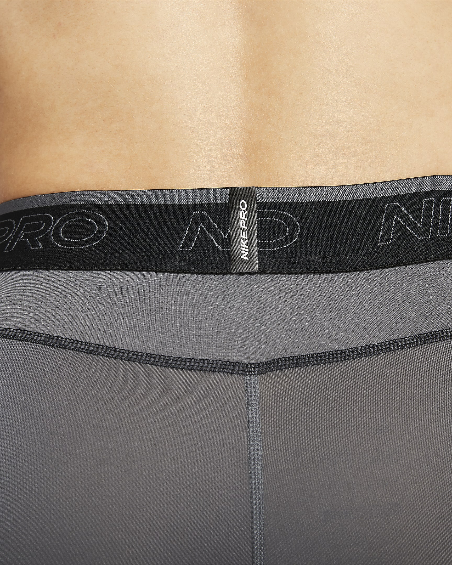 Nike Pro Dri-FIT Men's Shorts - Iron Grey/Black/Black