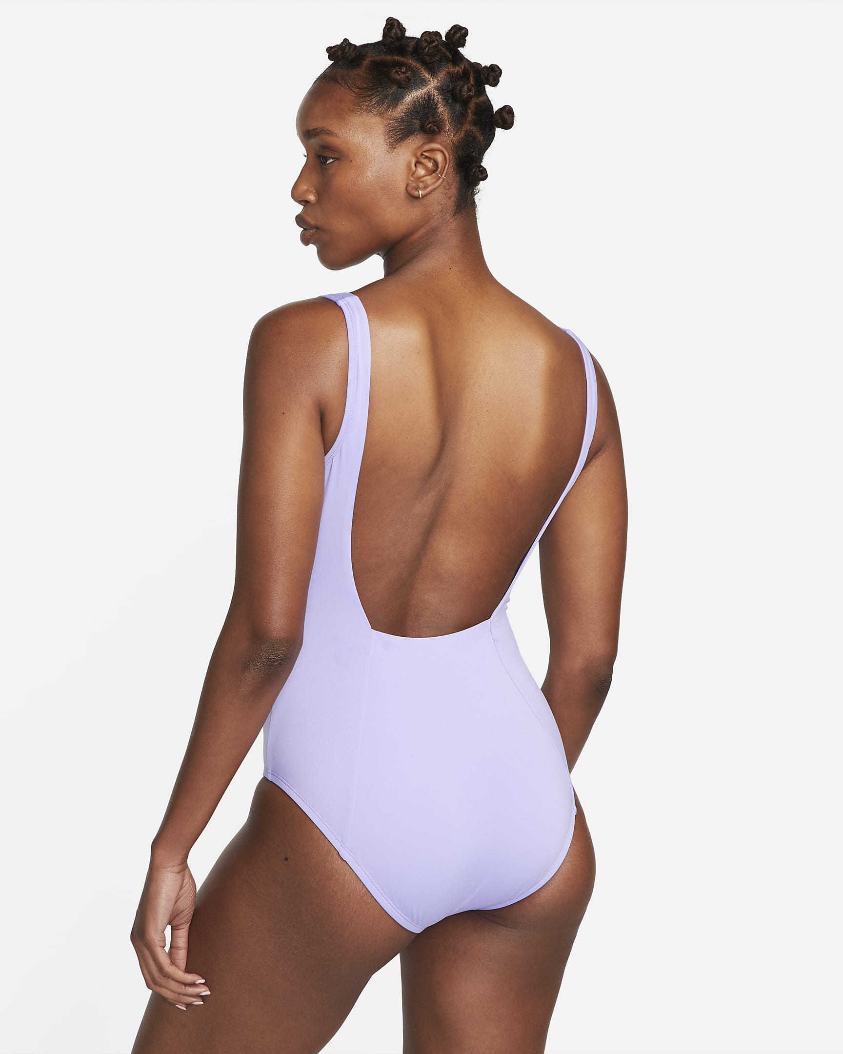 Nike Essential U-Back Women's One-Piece Swimsuit - Purple Pulse