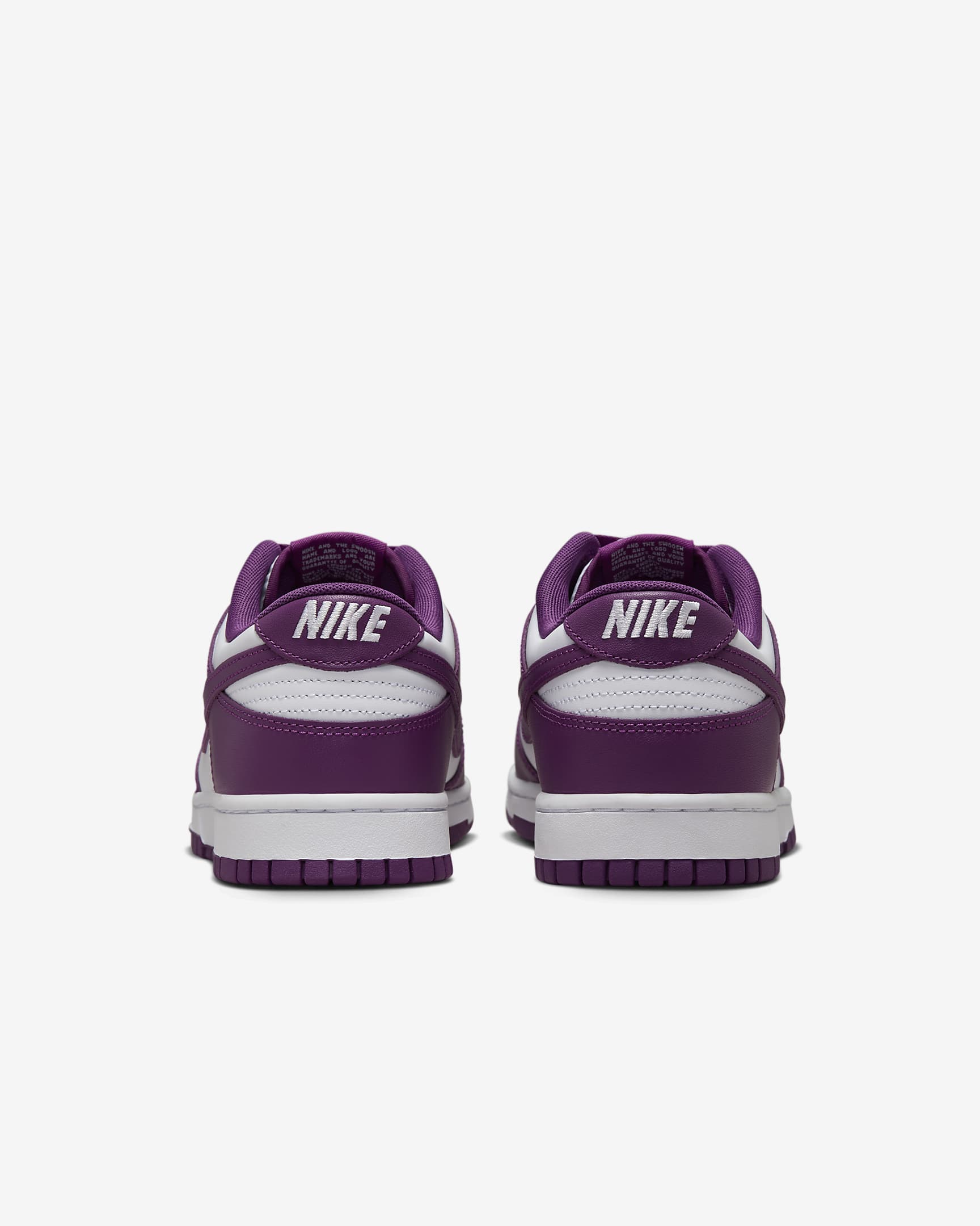 Nike Dunk Low Retro herresko - Hvit/Hvit/Viotech