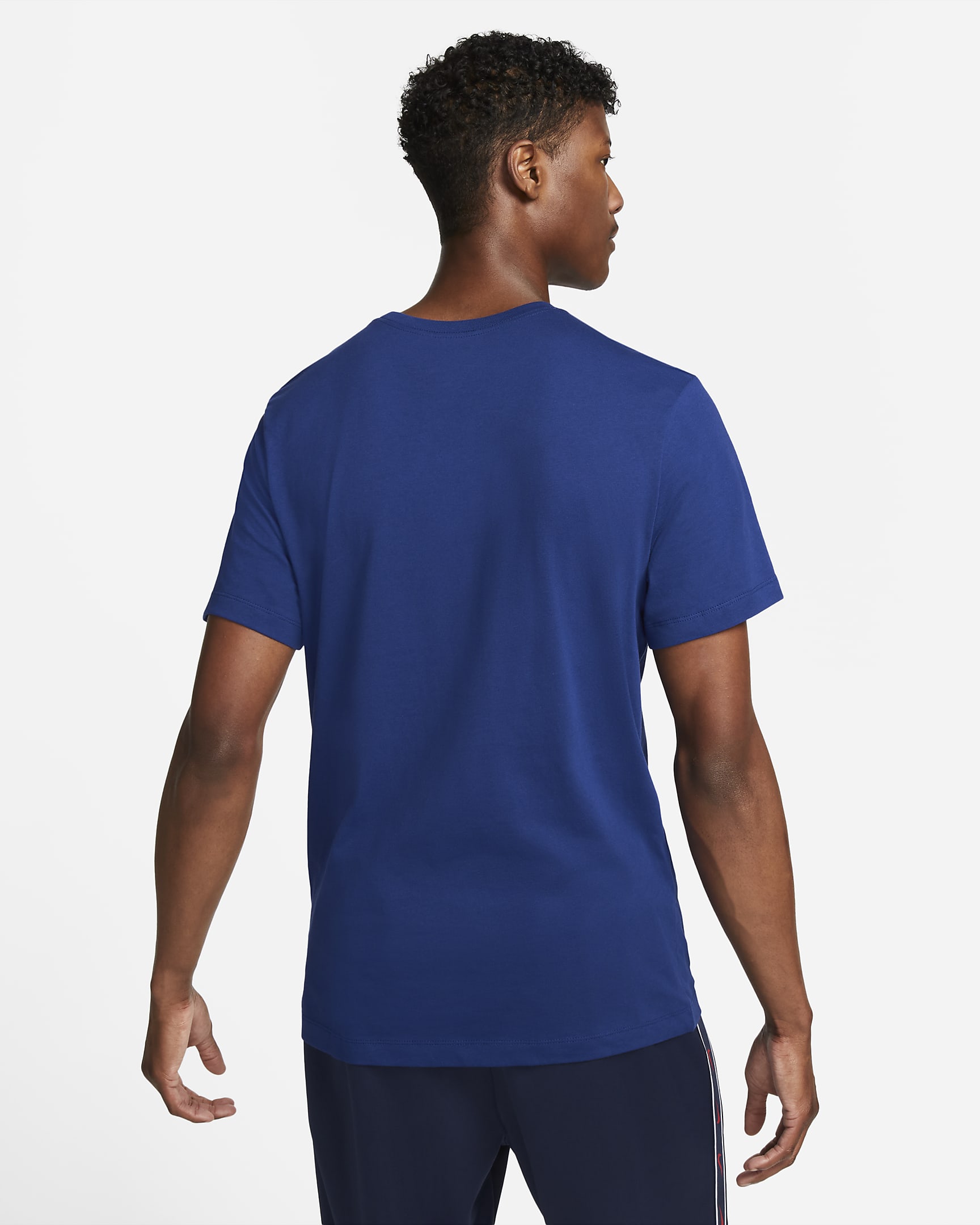 Atlético Madrid Swoosh Men's Soccer T-Shirt - Deep Royal Blue