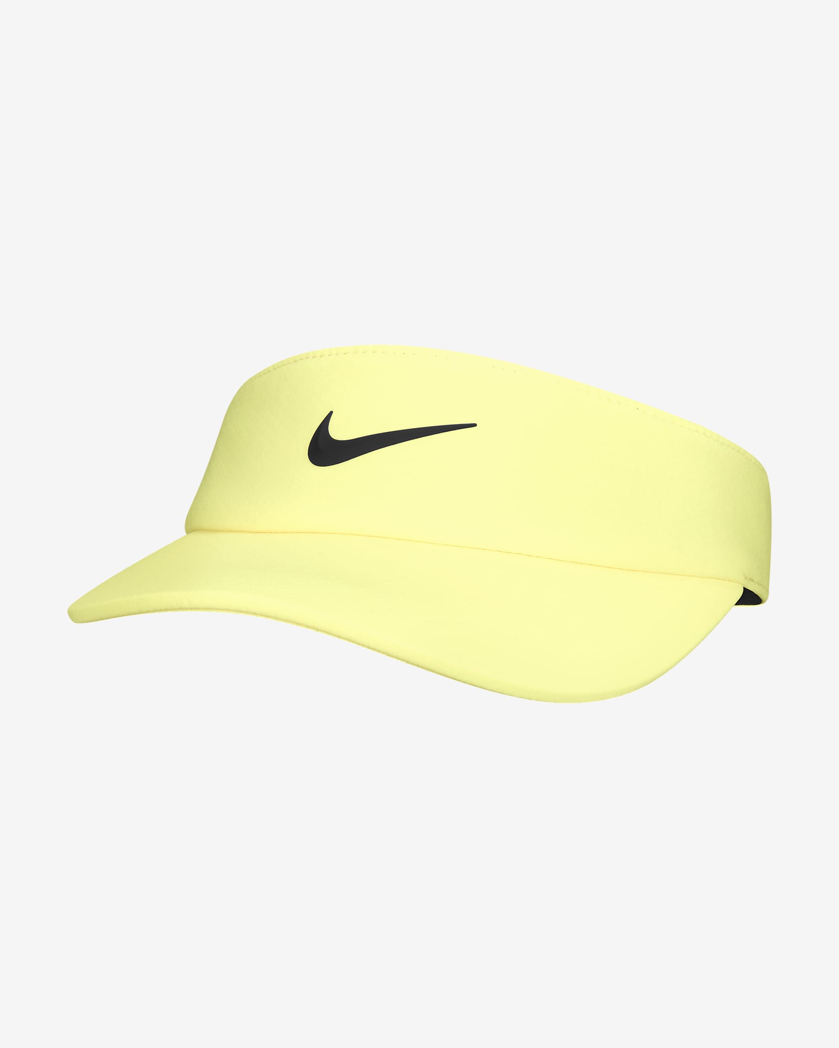 Nike Dri-FIT AeroBill Women's Golf Visor - Citron Tint/Black