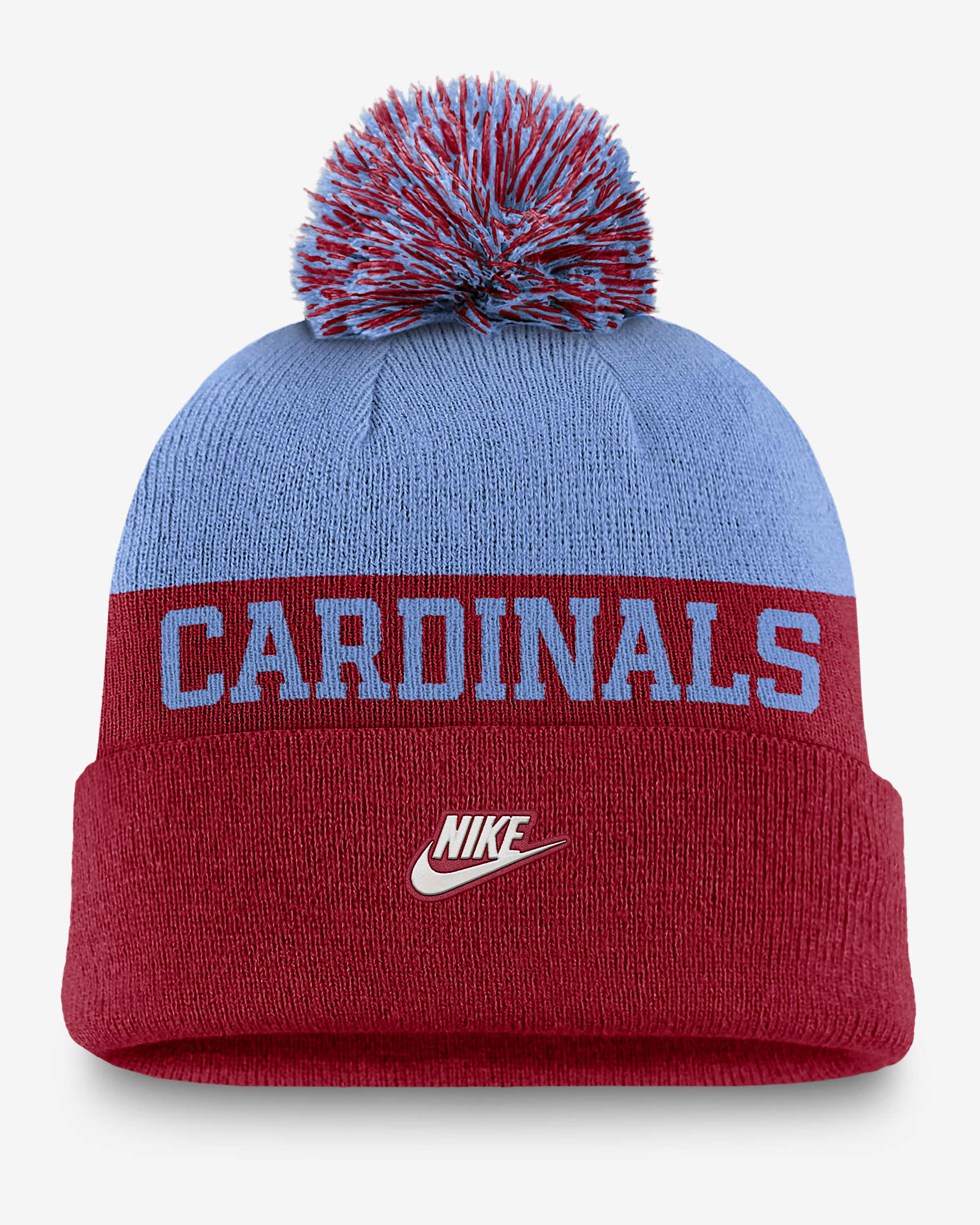 St. Louis Cardinals Rewind Peak Men's Nike MLB Cuffed Pom Beanie.