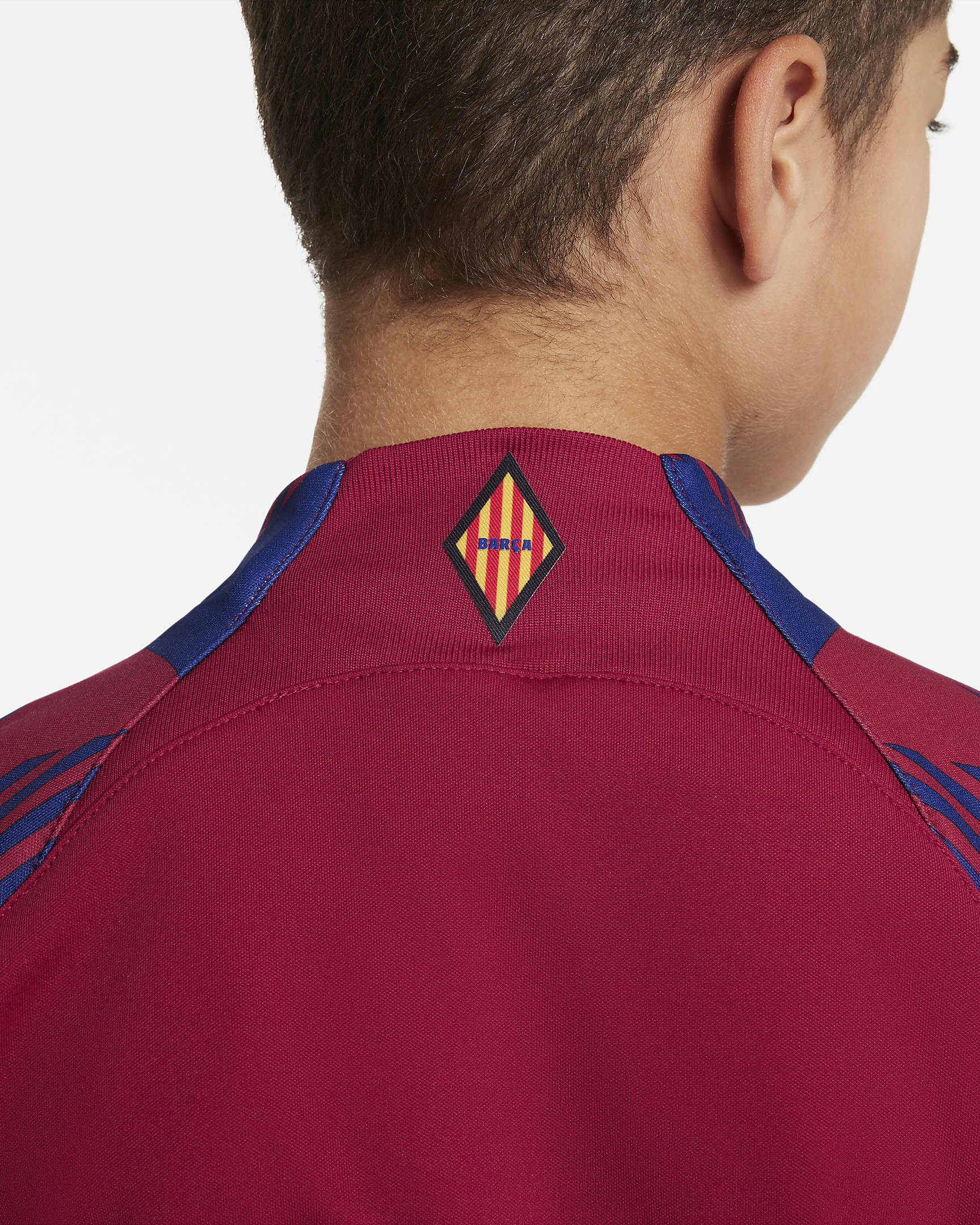 FC Barcelona Academy Pro Big Kids' Knit Soccer Jacket. Nike.com