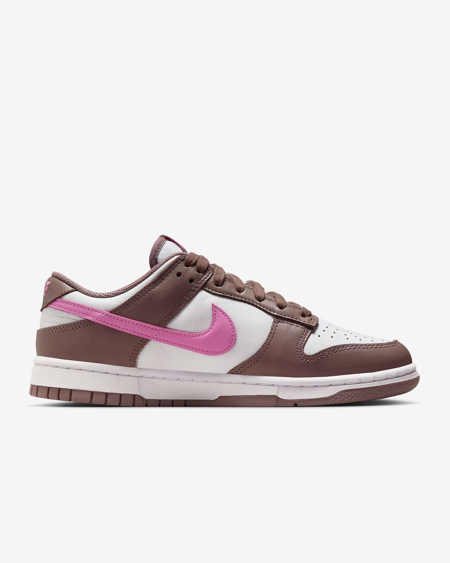 Nike Dunk Low Women's Shoes - Smokey Mauve/White/Playful Pink