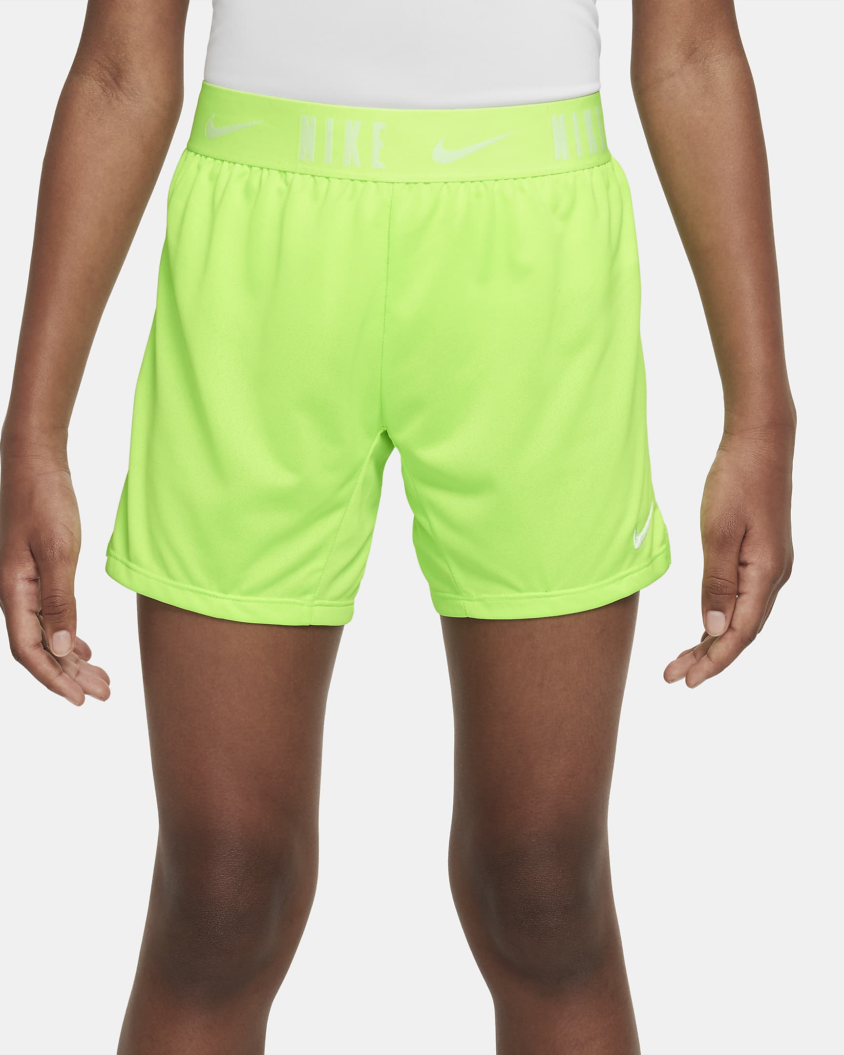Nike DriFIT Trophy Big Kids' (Girls') 6" Training Shorts.