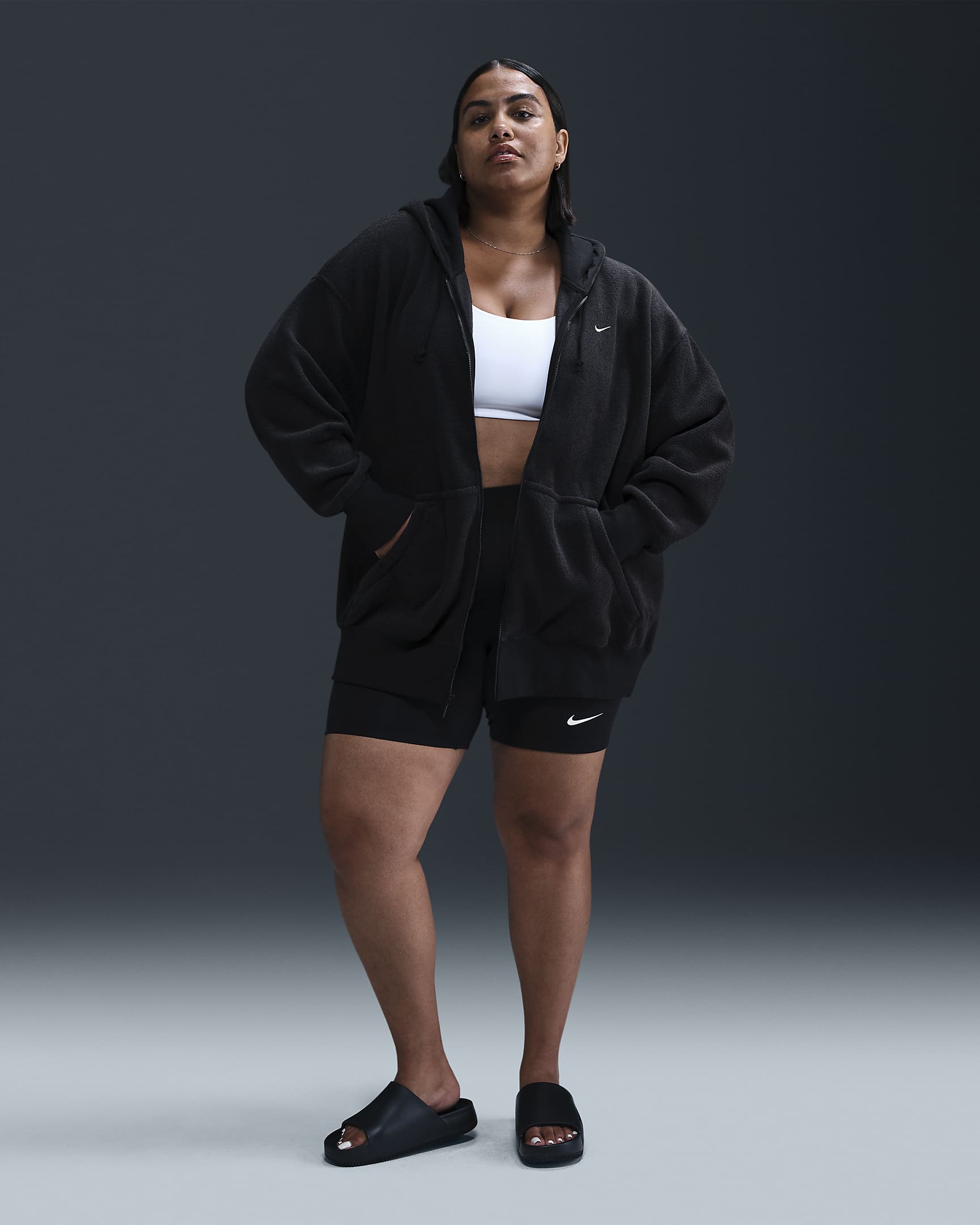 Nike Sportswear Phoenix Plush Women's Oversized Cozy Fleece FullZip