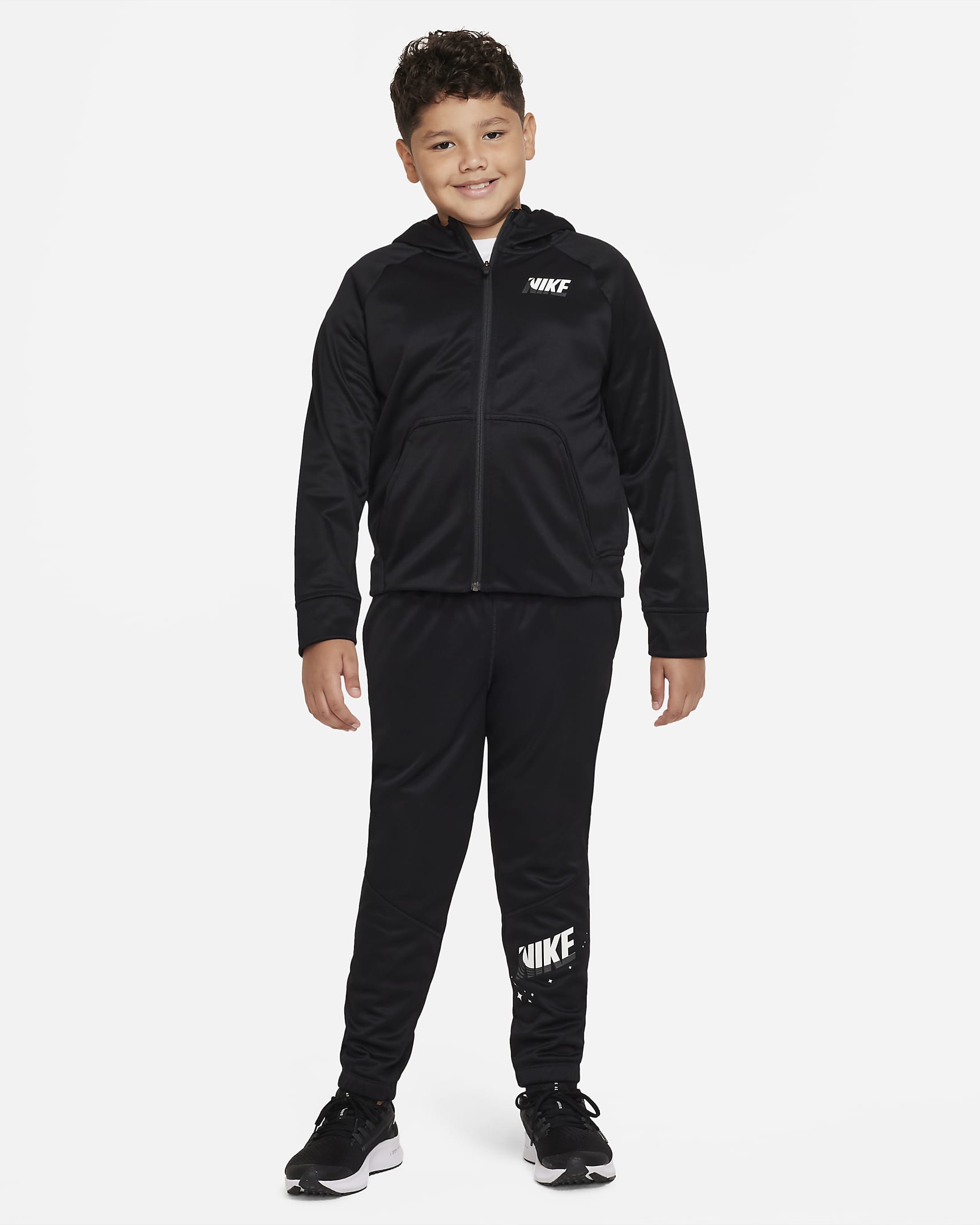 Nike Therma-FIT Big Kids' (Boys') Tapered Training Pants (Extended Size ...