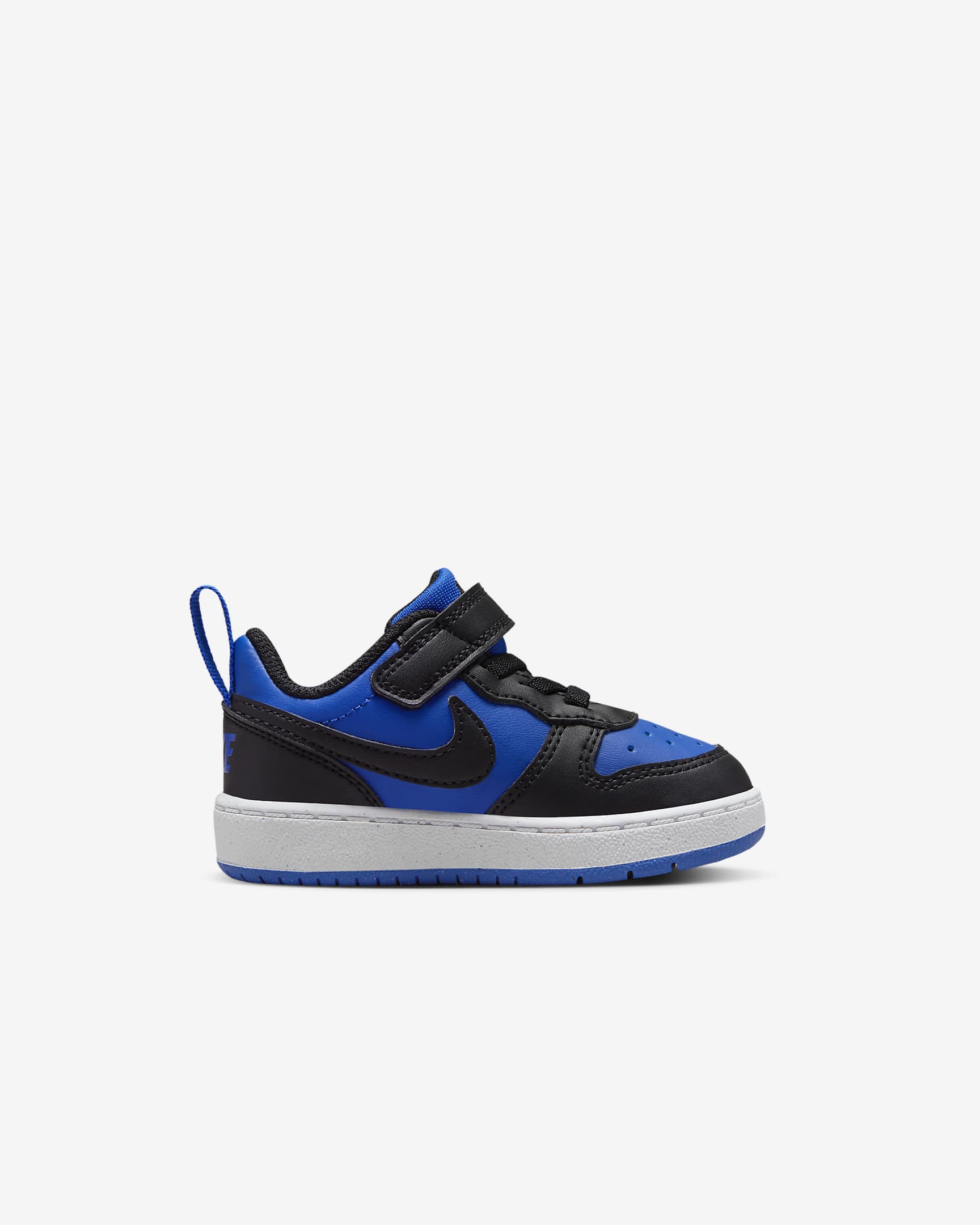 Nike Court Borough Low Recraft Schuh für Babys und Kleinkinder - Game Royal/Weiß/Schwarz