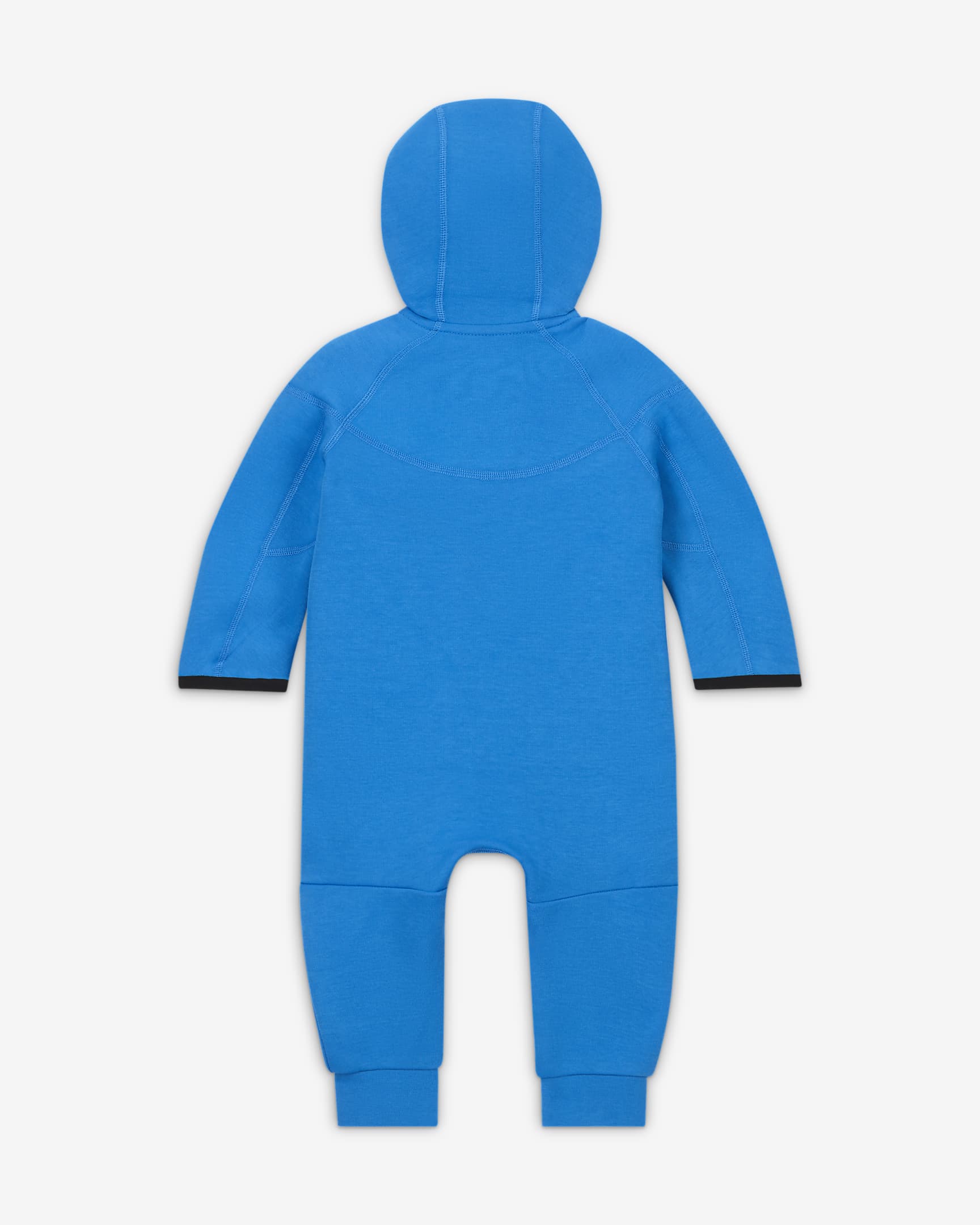 Tuta con cappuccio Nike Sportswear Tech Fleece Hooded Coverall – Neonati - Light Photo Blue