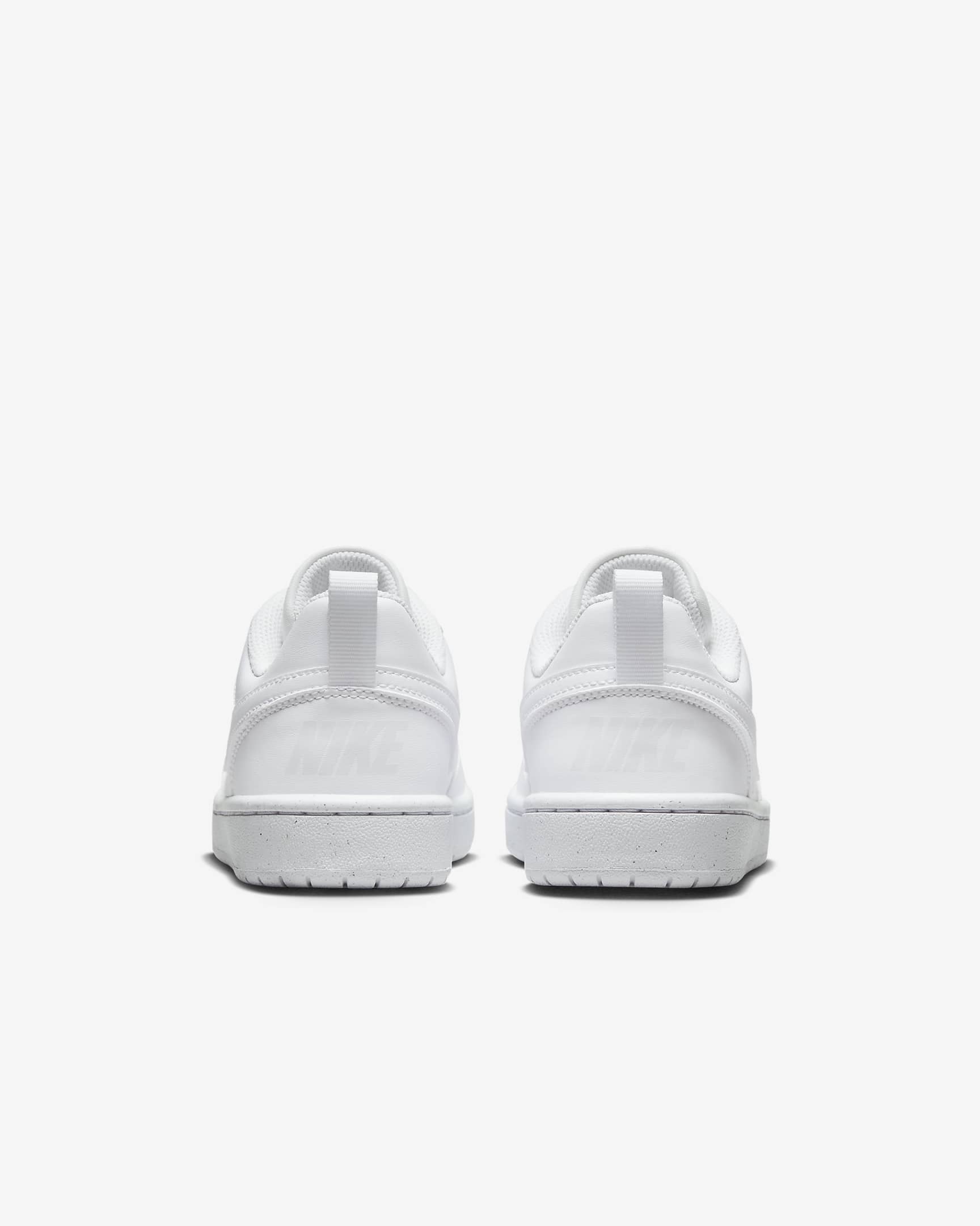 Nike Court Borough Low Recraft Older Kids' Shoes - White/White/White