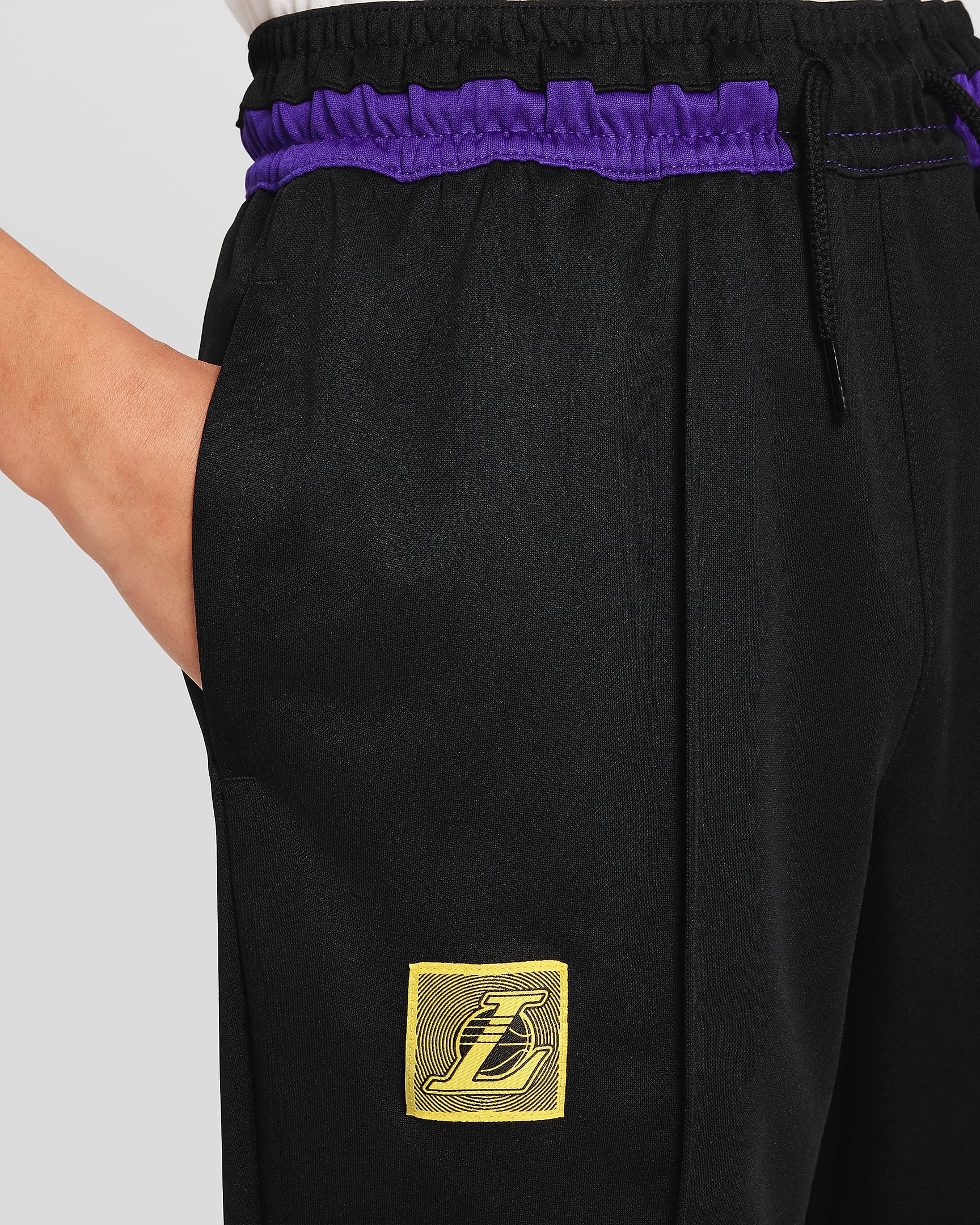 Tuta Los Angeles Lakers Starting 5 Nike Dri-FIT NBA – Ragazzo/a - Nero