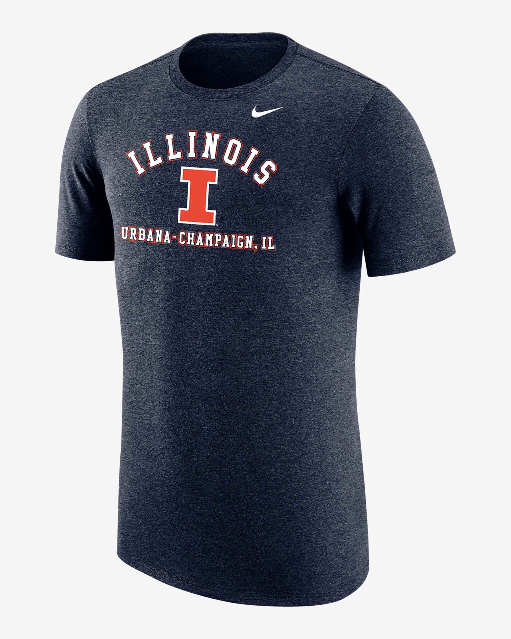 Illinois Men's Nike College T-Shirt - Navy