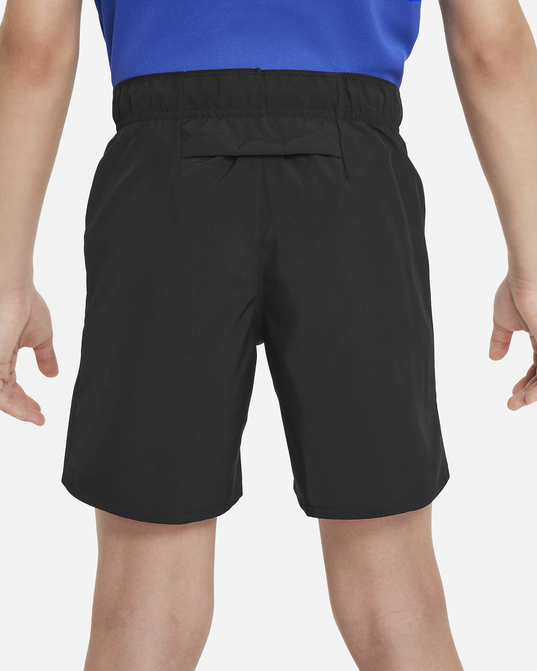 Short de training Nike Dri-FIT Challenger pour ado (garçon) - Noir/Noir