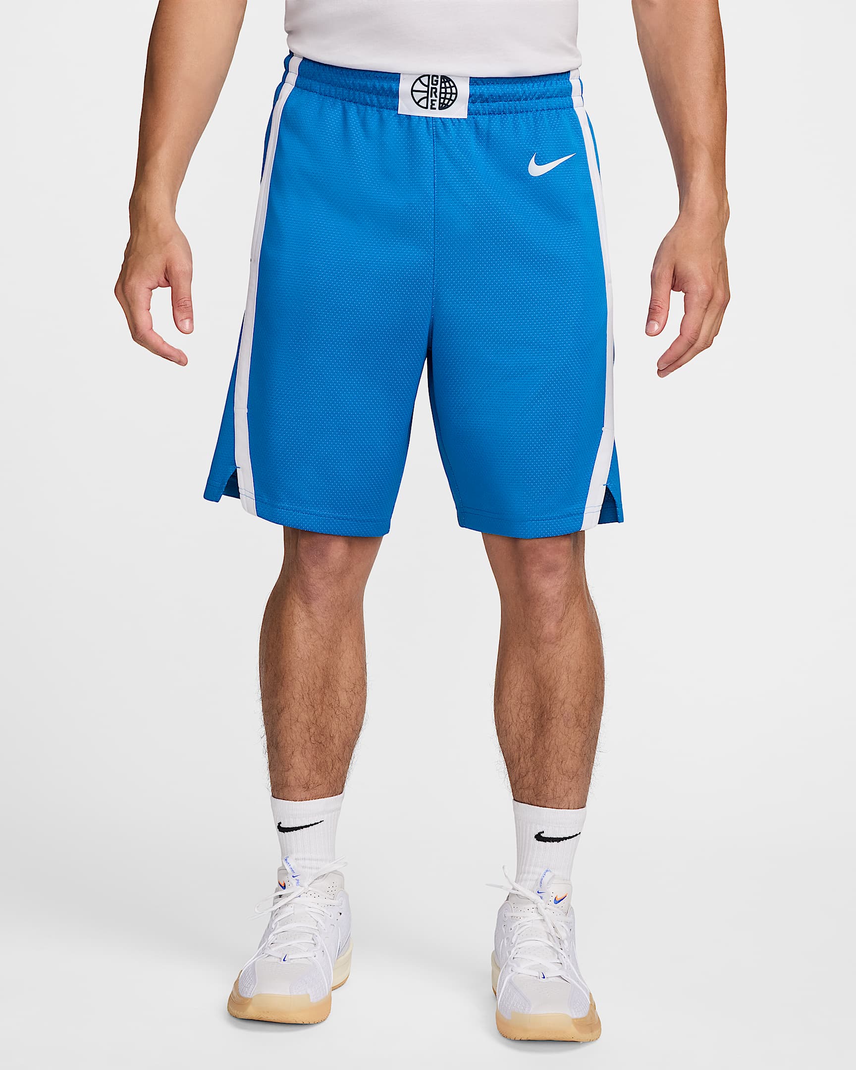 Segunda equipación Limited Grecia Pantalón corto de baloncesto Nike - Hombre - Light Photo Blue/Blanco