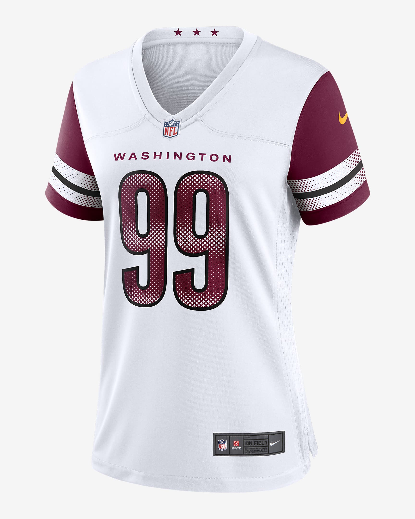 NFL Washington Commanders (Chase Young) Women's Game Football Jersey ...