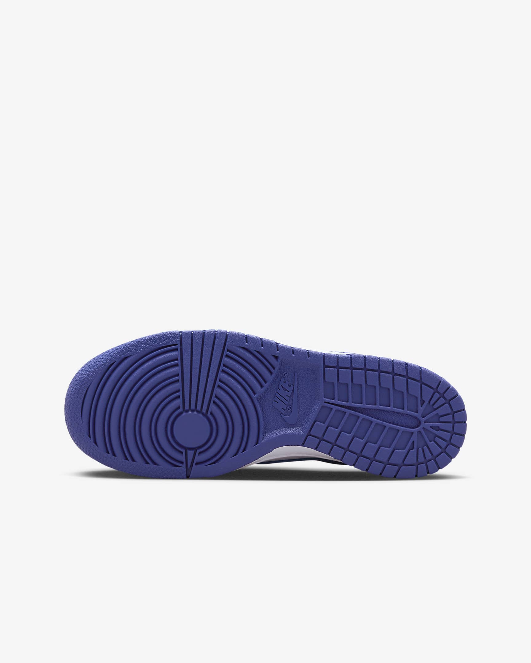 Scarpa Nike Dunk Low – Ragazzi - Bianco/University Red/Concord