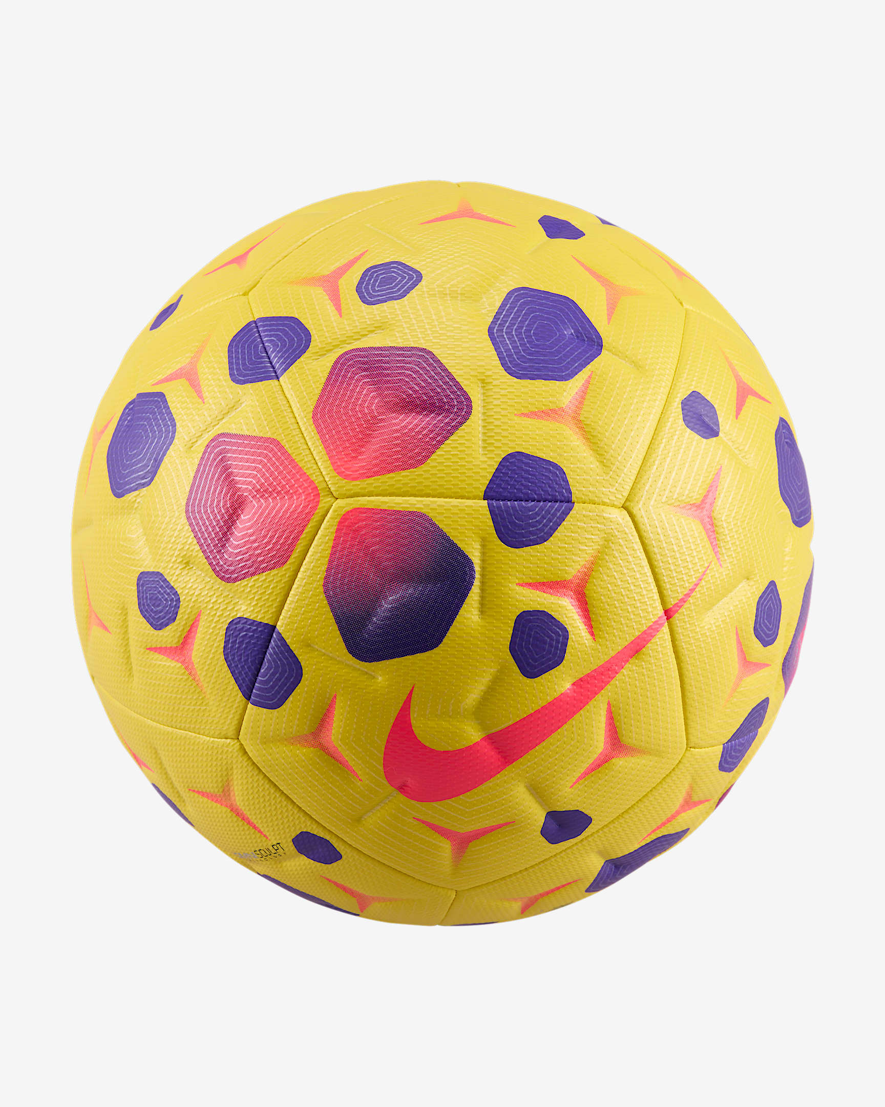 Nike Academy Plus Soccer Ball - Yellow/Purple/Hyper Pink