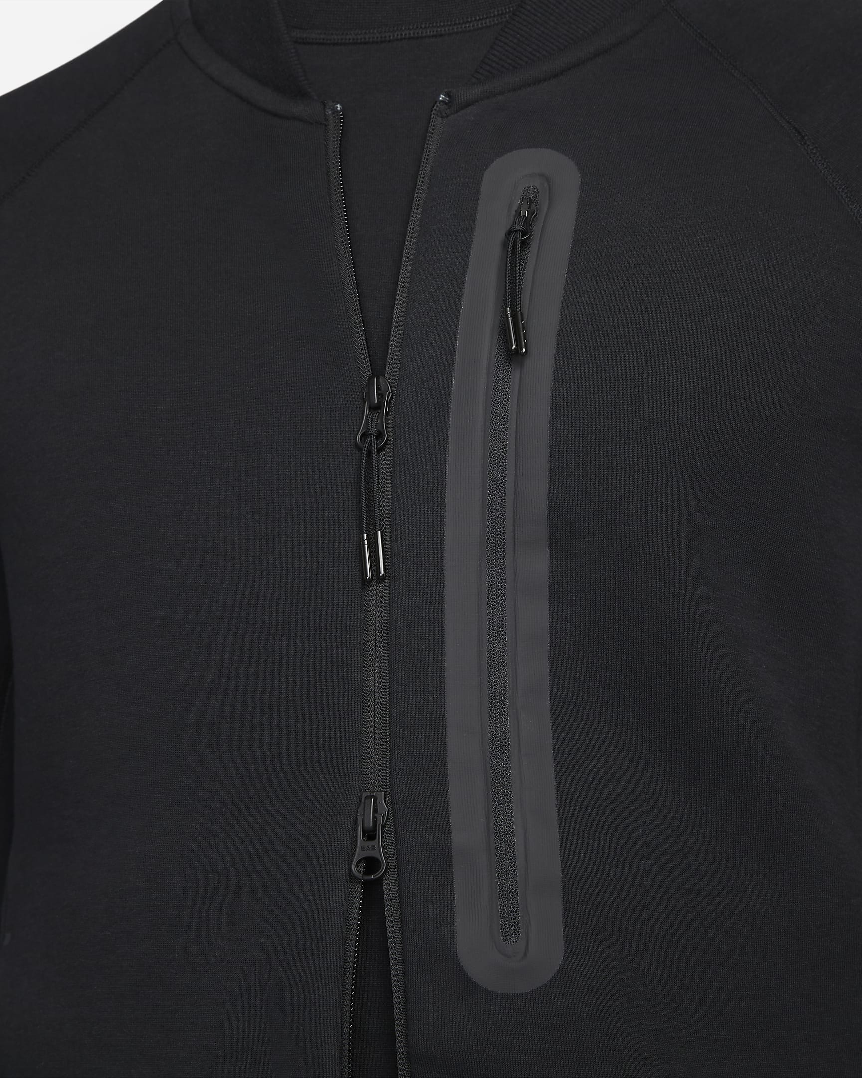 Nike Sportswear Tech Fleece bomberjack voor heren - Zwart/Zwart