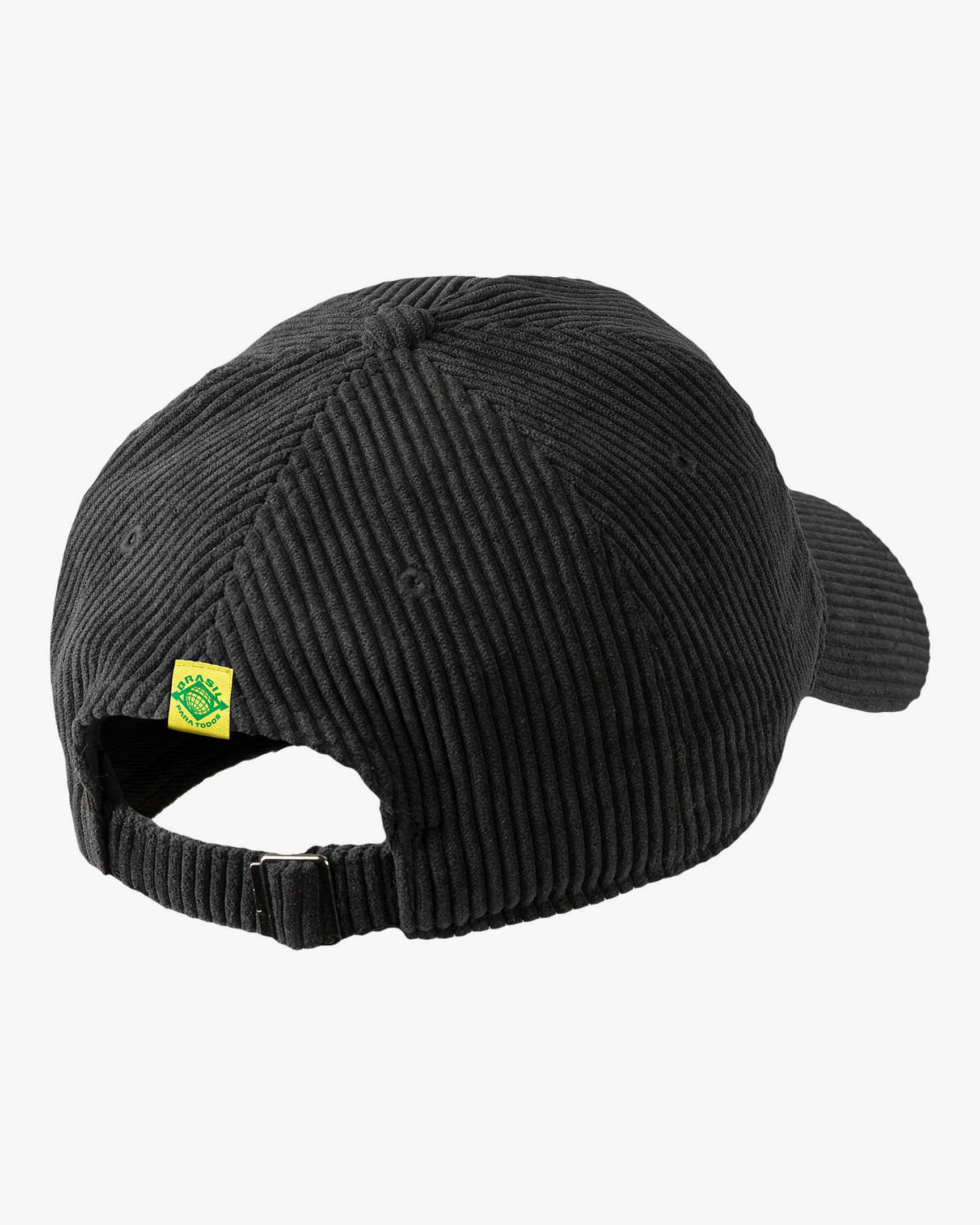 Brazil Nike Soccer Corduroy Cap - Black