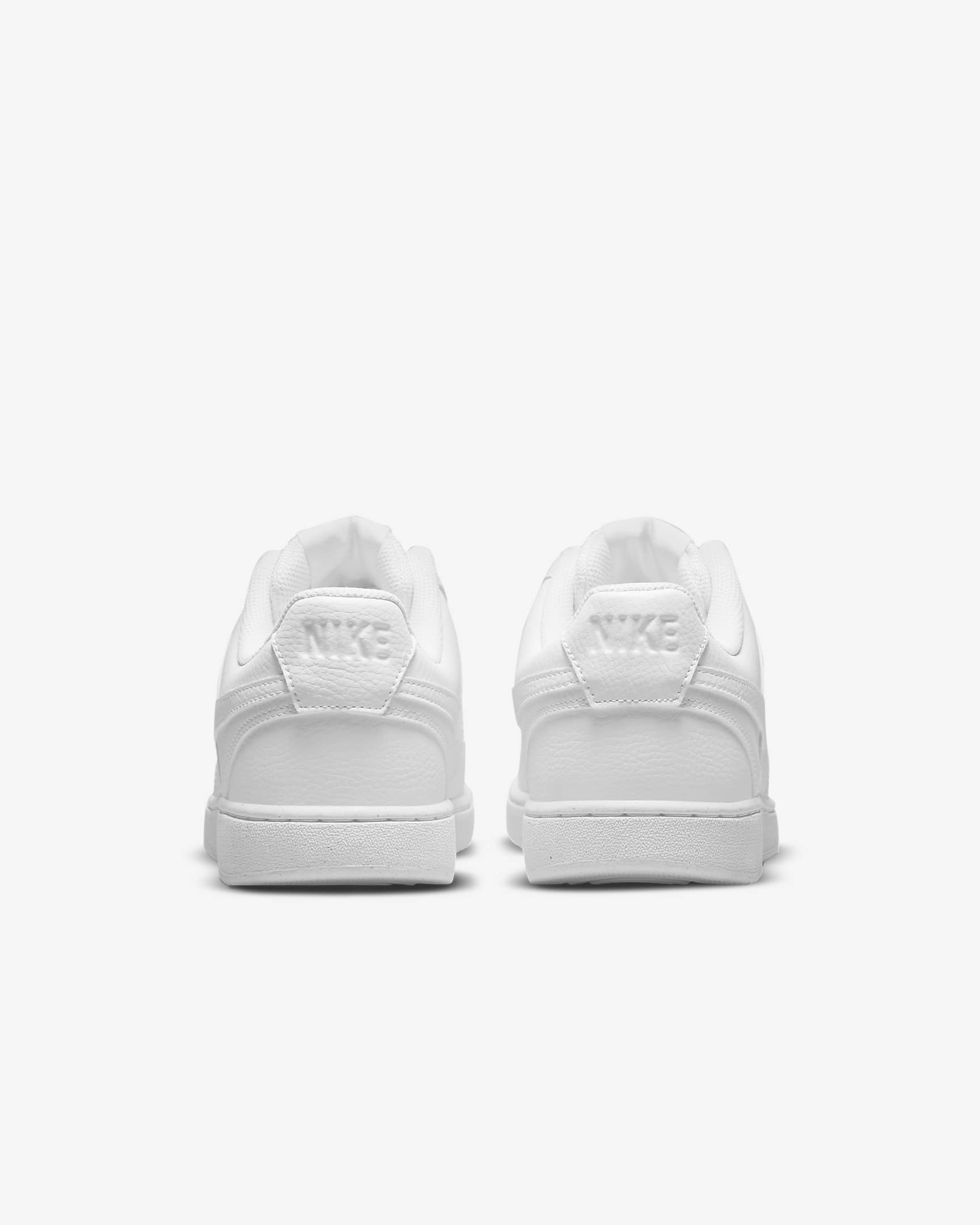 Nike Court Vision Low Next Nature Men's Shoes - White/White/White