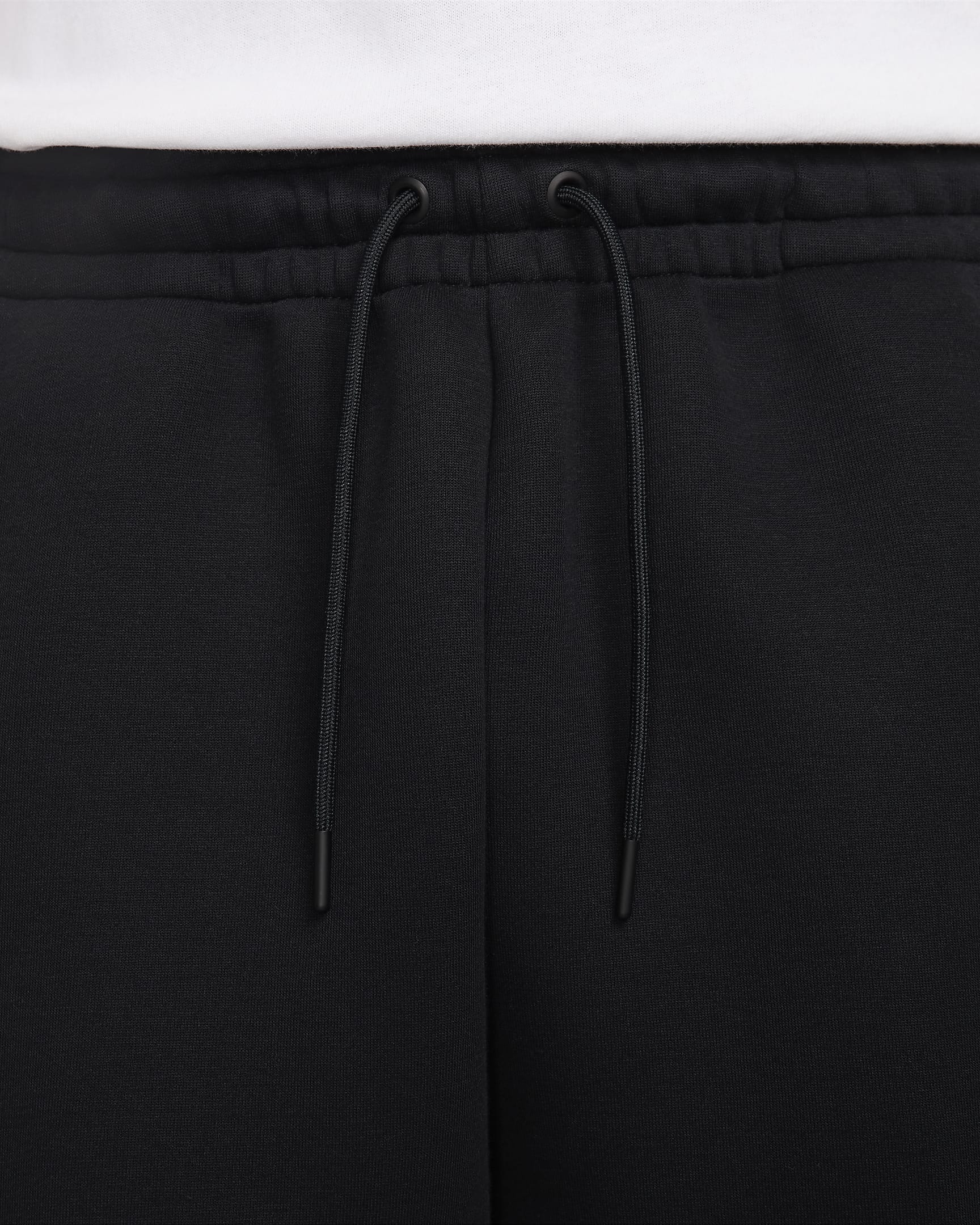 Short en tissu Fleece Nike Tech pour homme - Noir/Noir