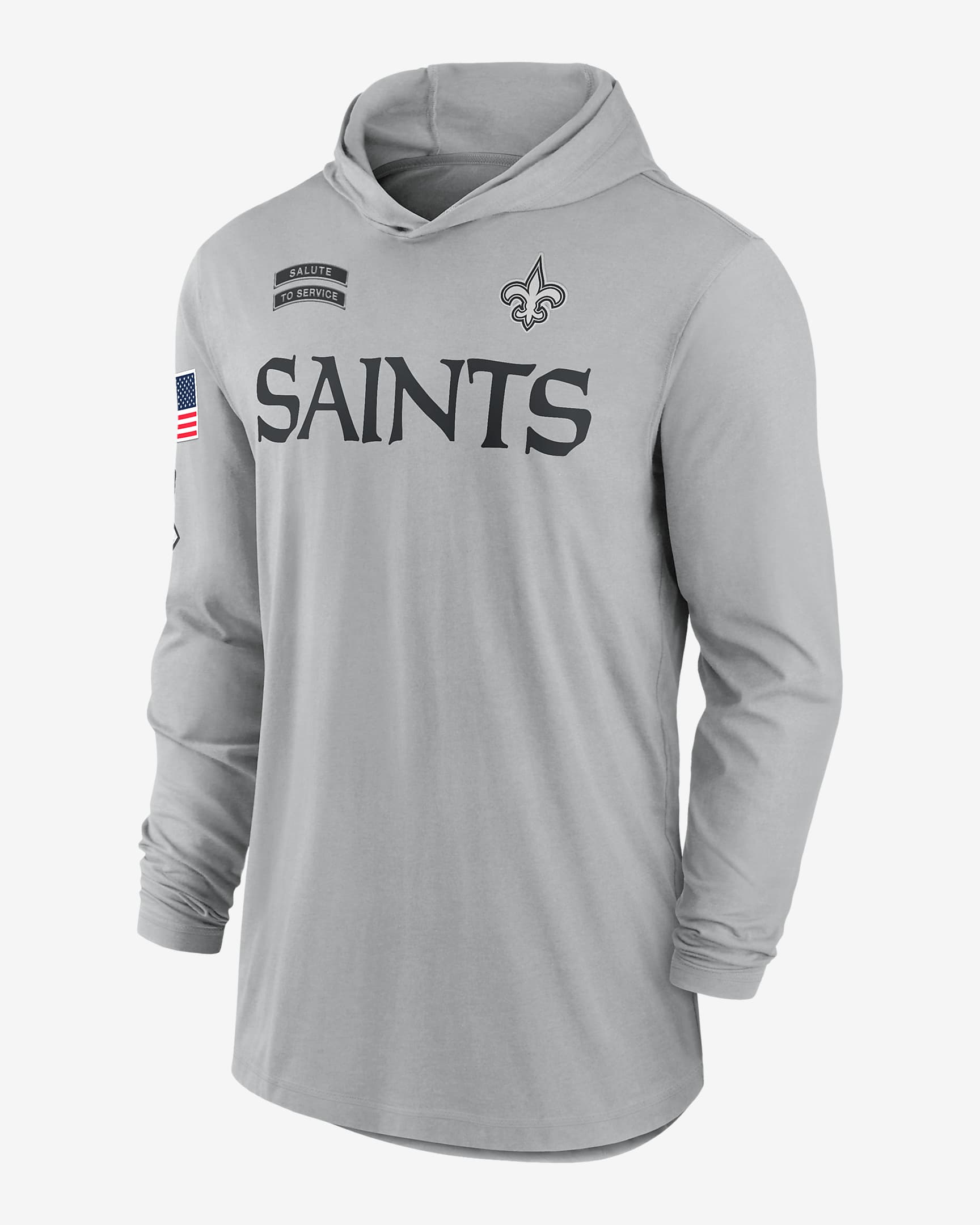New Orleans Saints Salute to Service Edge Mascot Lockup Men’s Nike Dri