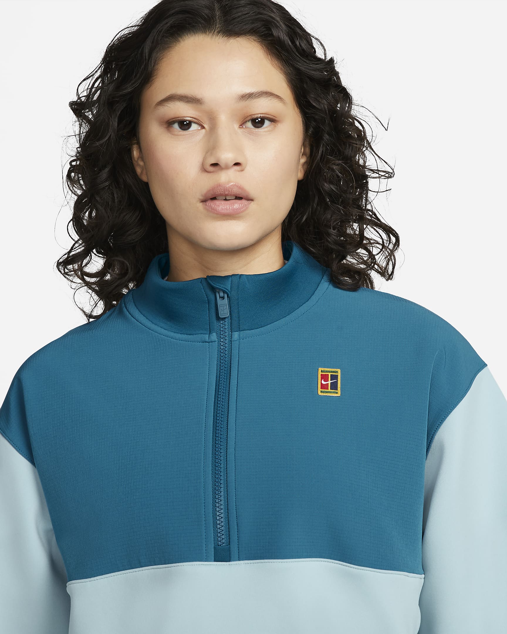 NikeCourt DriFIT Heritage Women's 1/2Zip Tennis Jacket. Nike DK