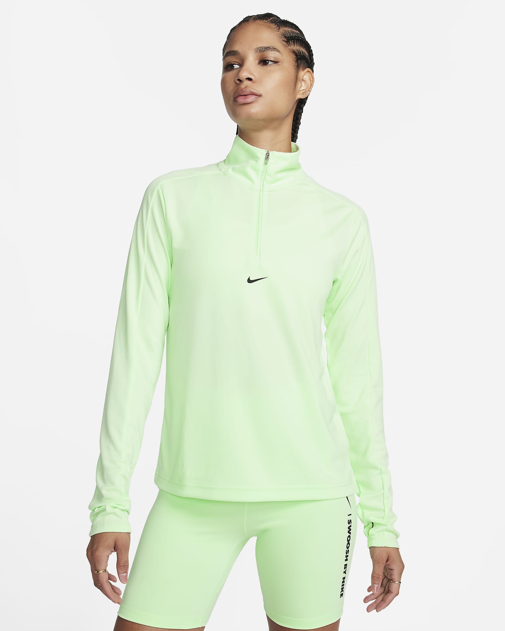 Nike Pacer Women's Dri-FIT 1/4-Zip Sweatshirt. Nike DK