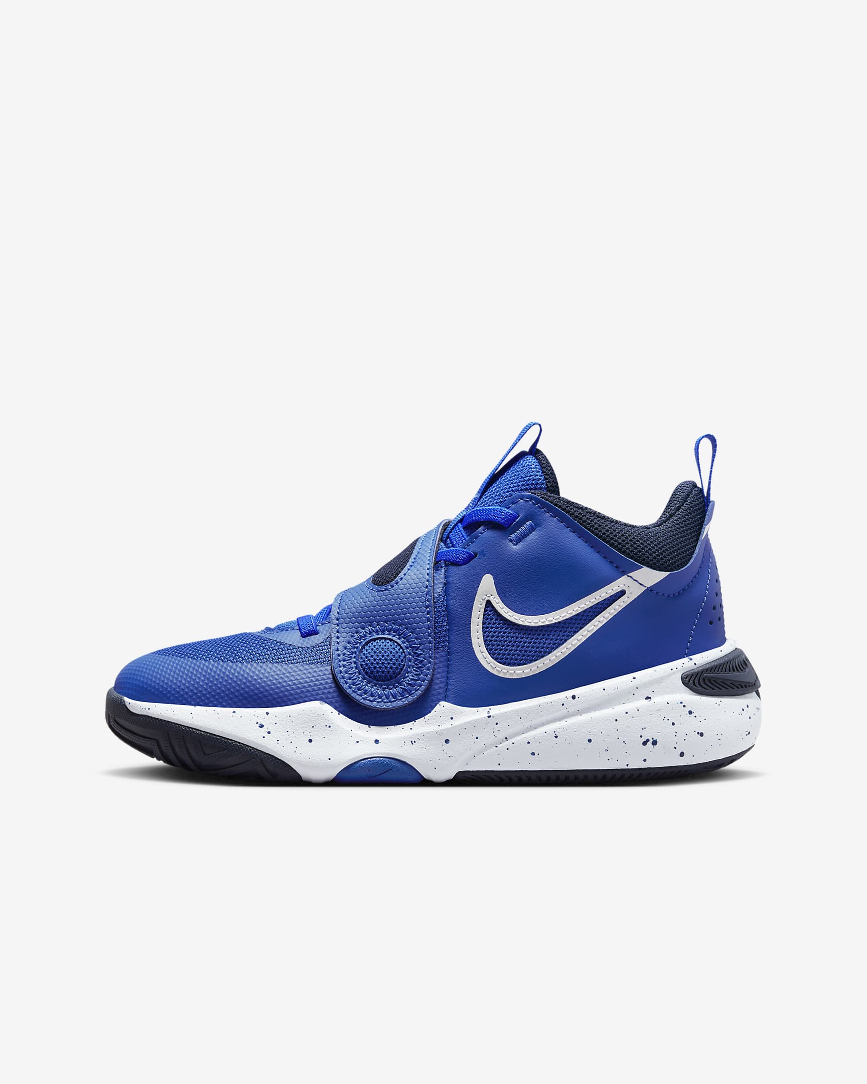 Scarpa da basket Nike Team Hustle D 11 – Ragazzo/a - Hyper Royal/Ossidiana/Bianco/Bianco