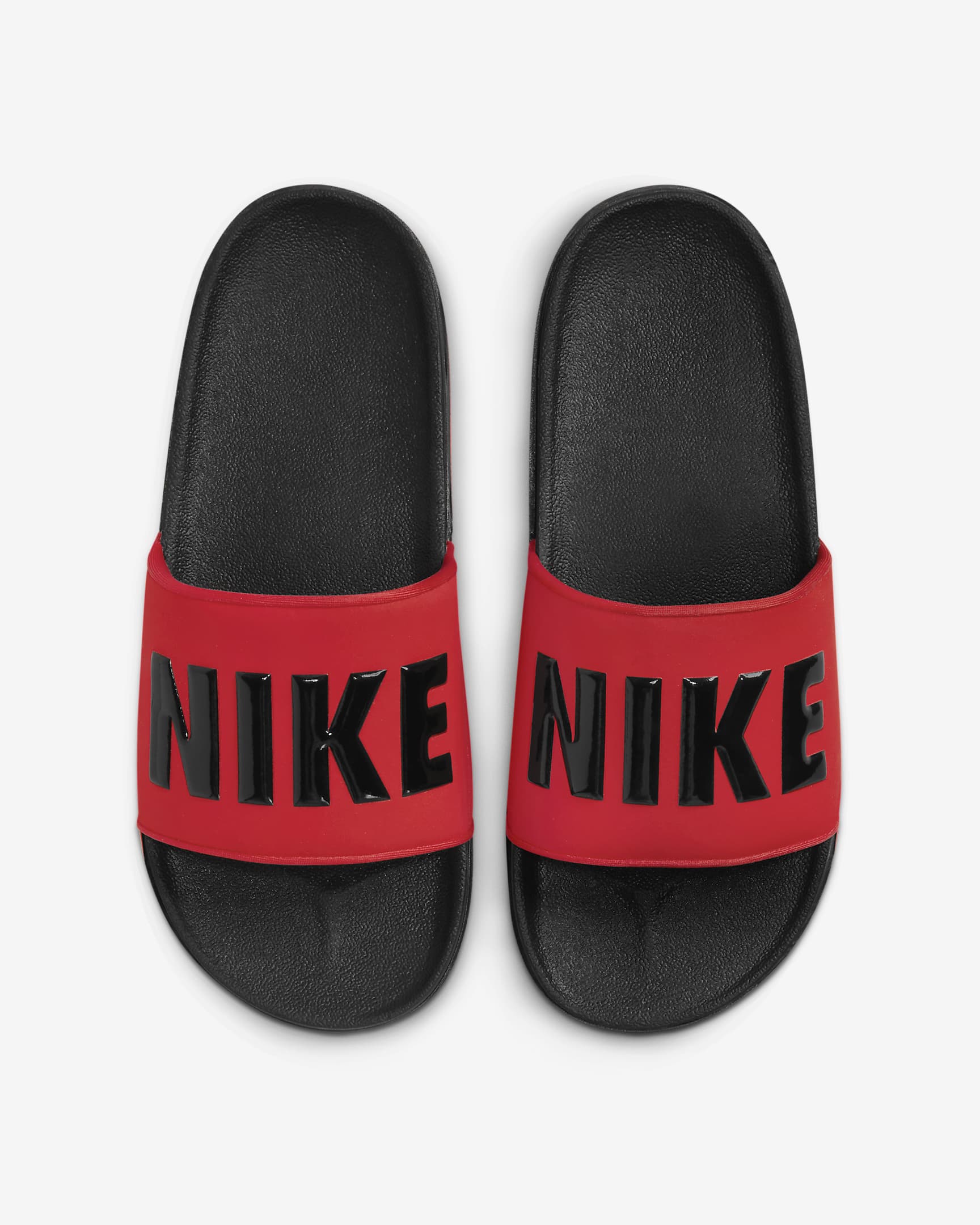 Nike Offcourt Men's Slides - Black/University Red/Black