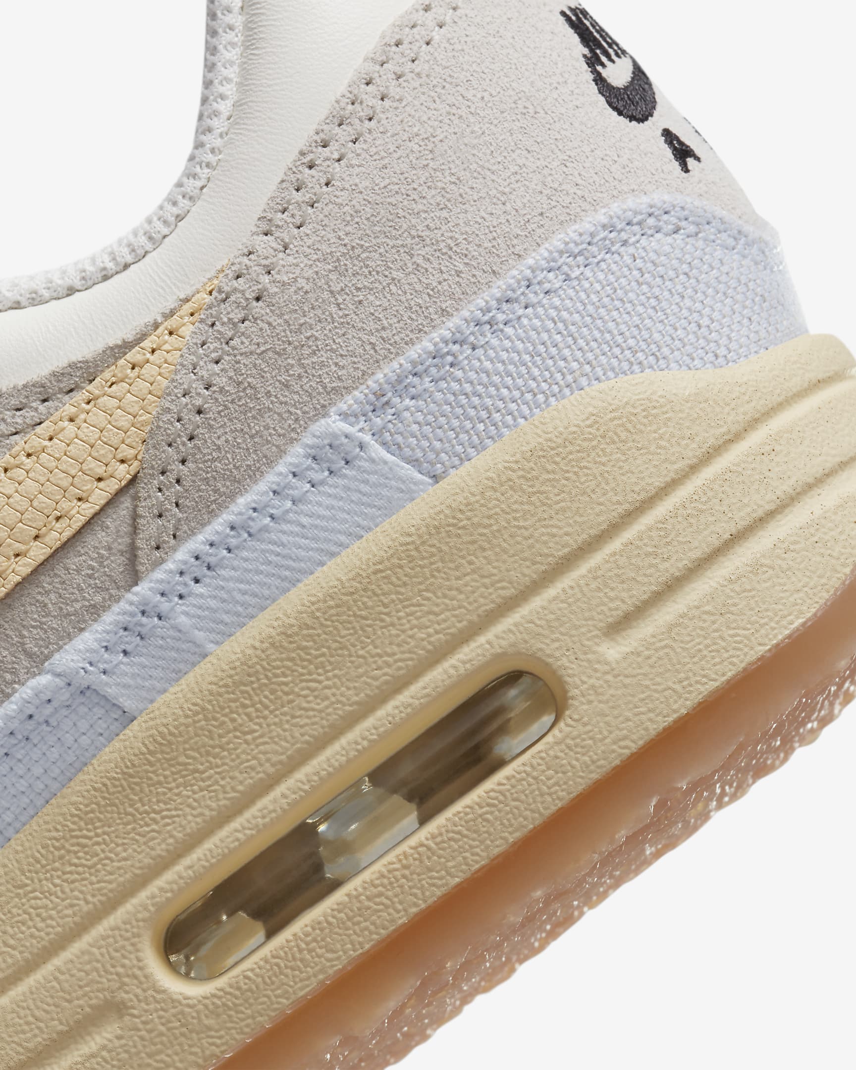 Nike Air Max 1 '87 damesko - Light Bone/Sail/Football Grey/Pale Vanilla