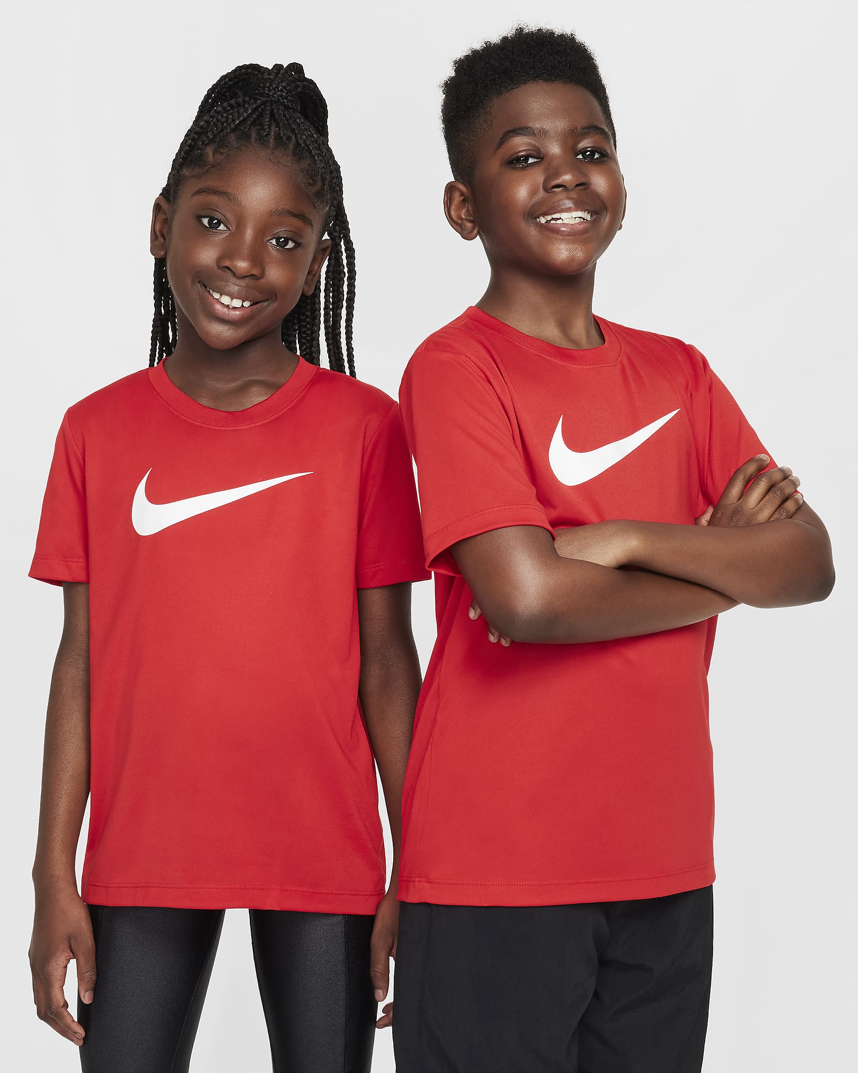 Nike Legend Big Kids' Dri-FIT T-Shirt - University Red