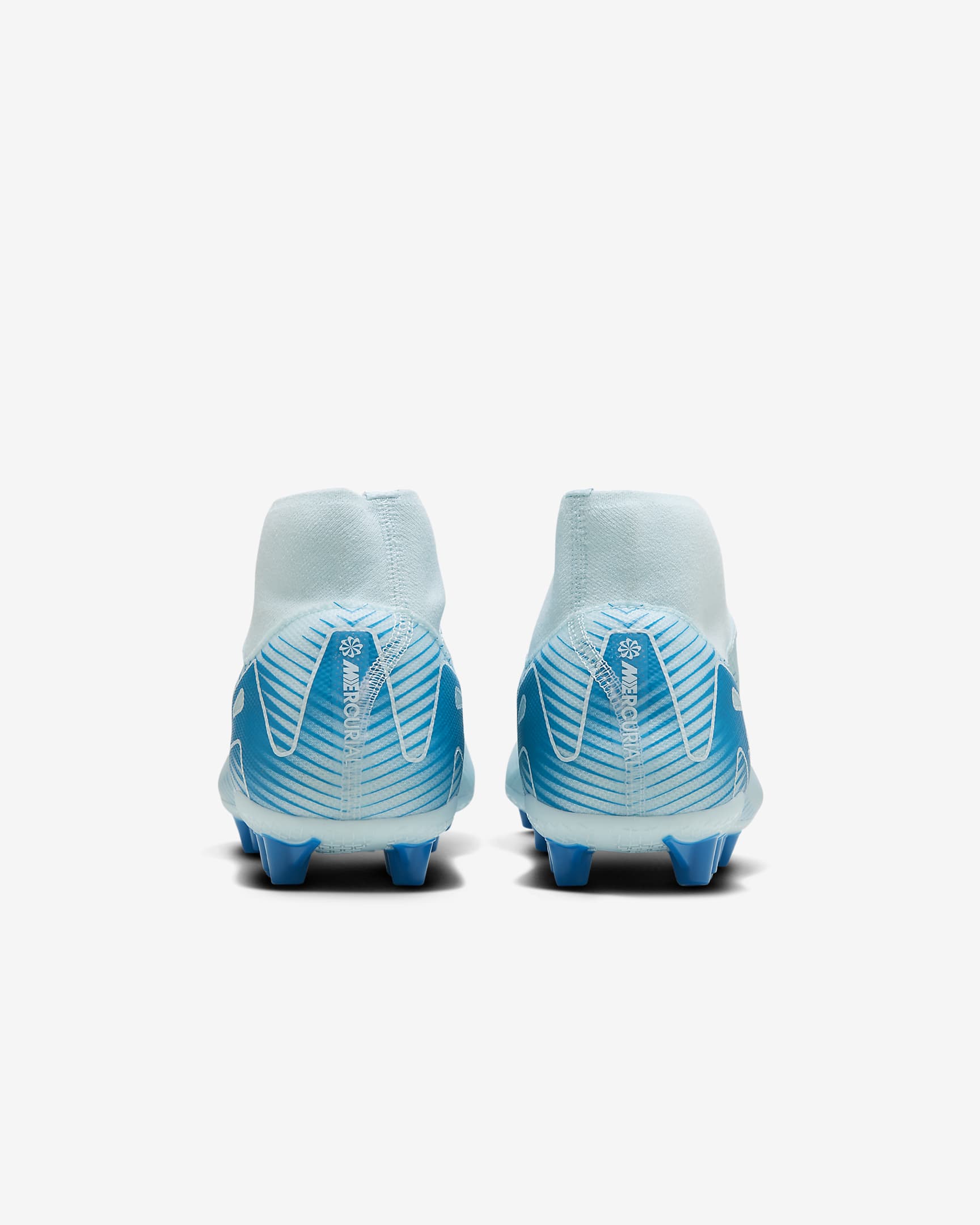 Nike Mercurial Superfly 10 Academy AG High-Top Soccer Cleats - Glacier Blue/Blue Orbit