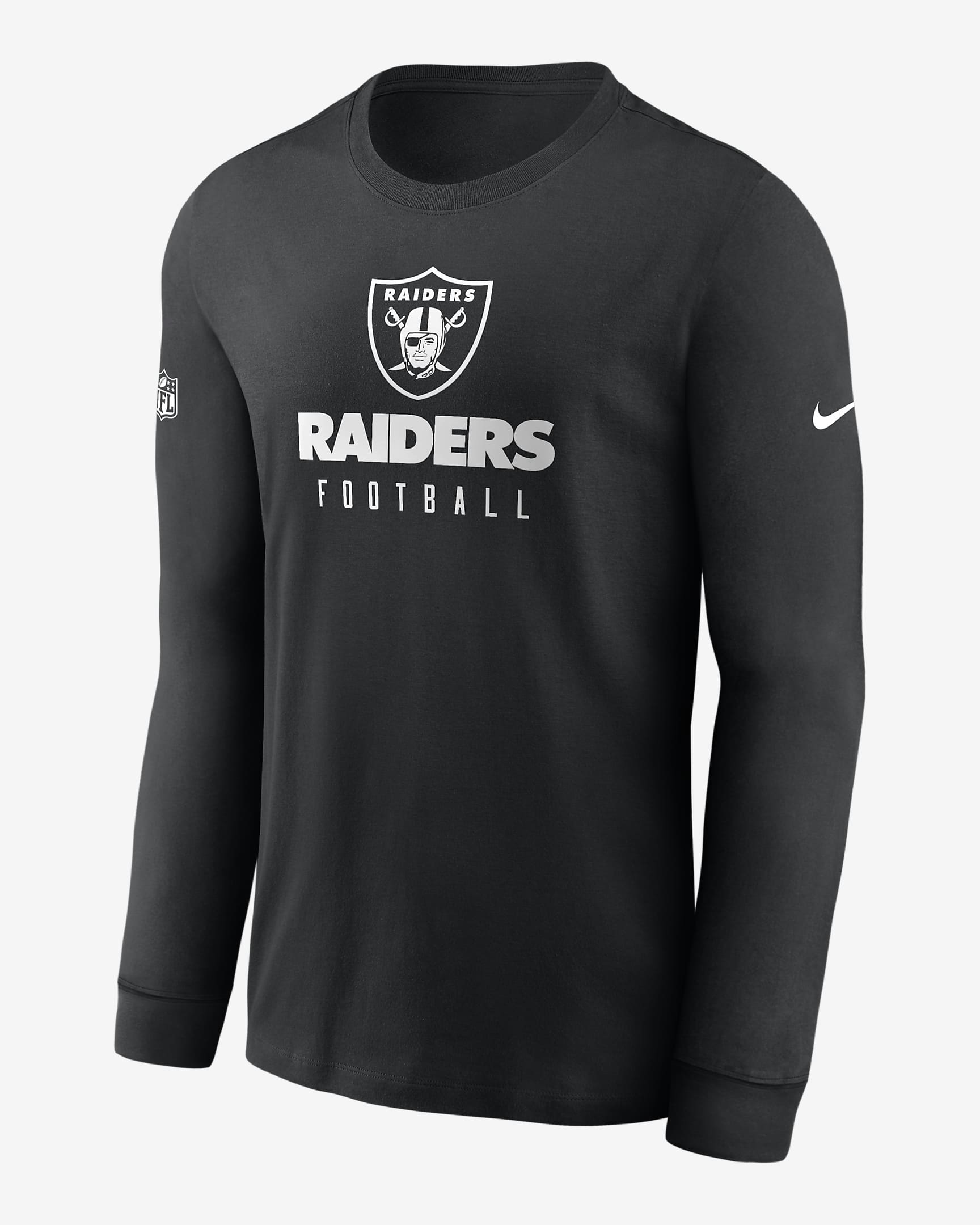 Nike Dri-FIT Sideline Team (NFL Las Vegas Raiders) Men's Long-Sleeve T ...