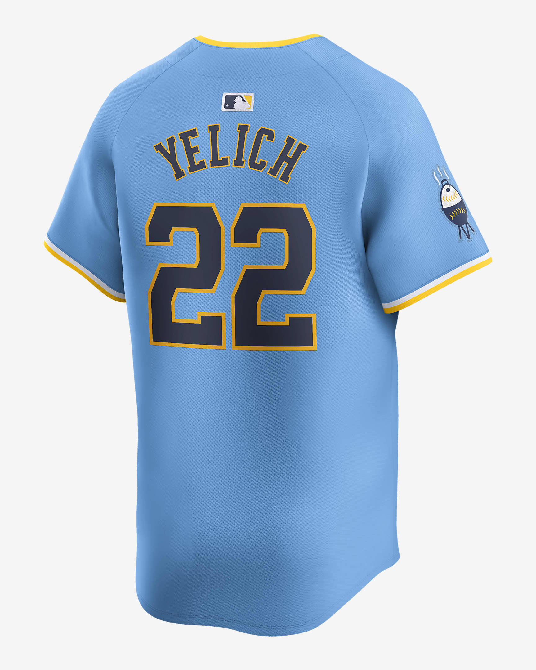 Christian Yelich Milwaukee Brewers City Connect Men's Nike Dri-FIT ADV ...