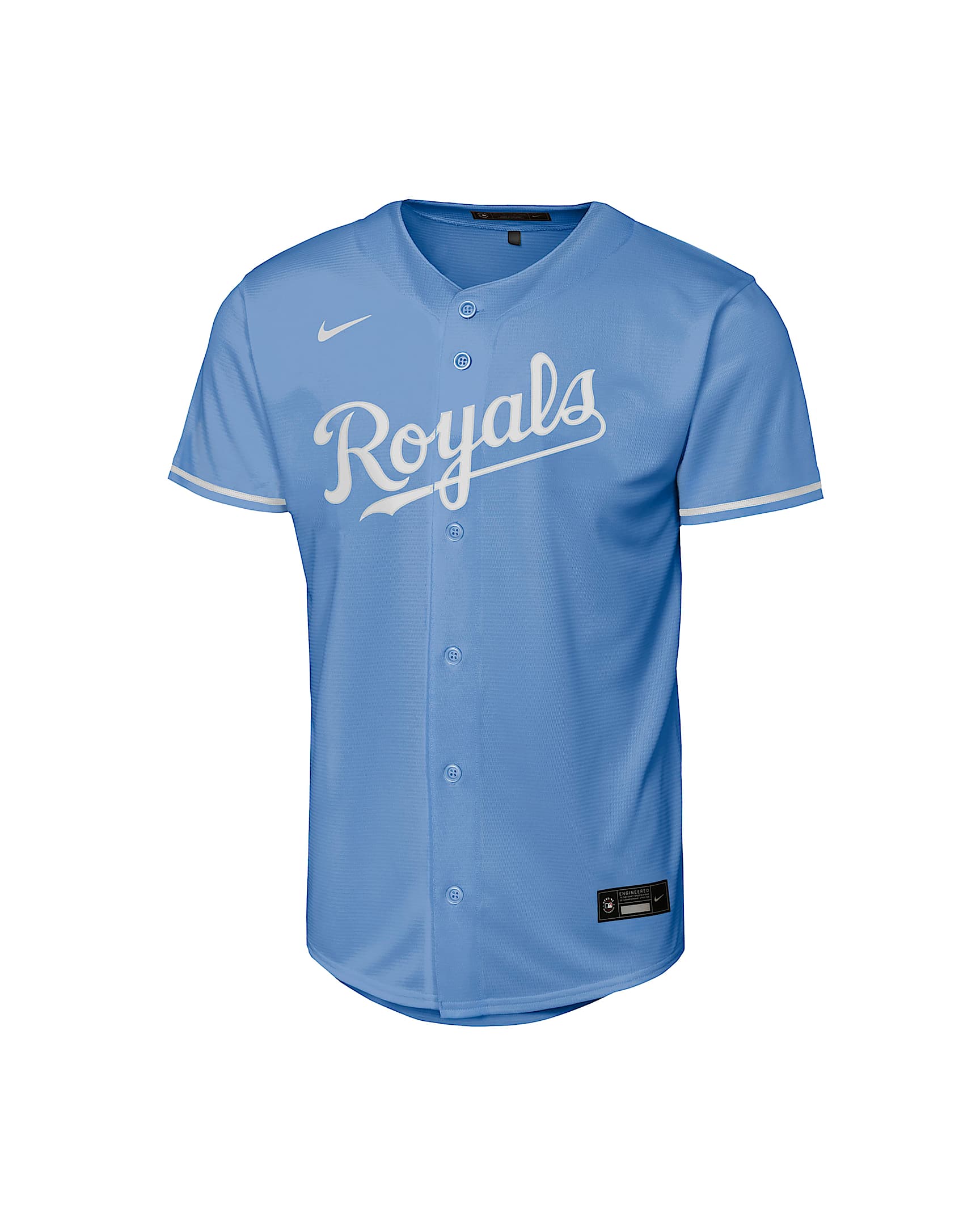 Jersey Nike de la MLB Replica para niños talla grande Bobby Witt Jr. Kansas City Royals - Azul