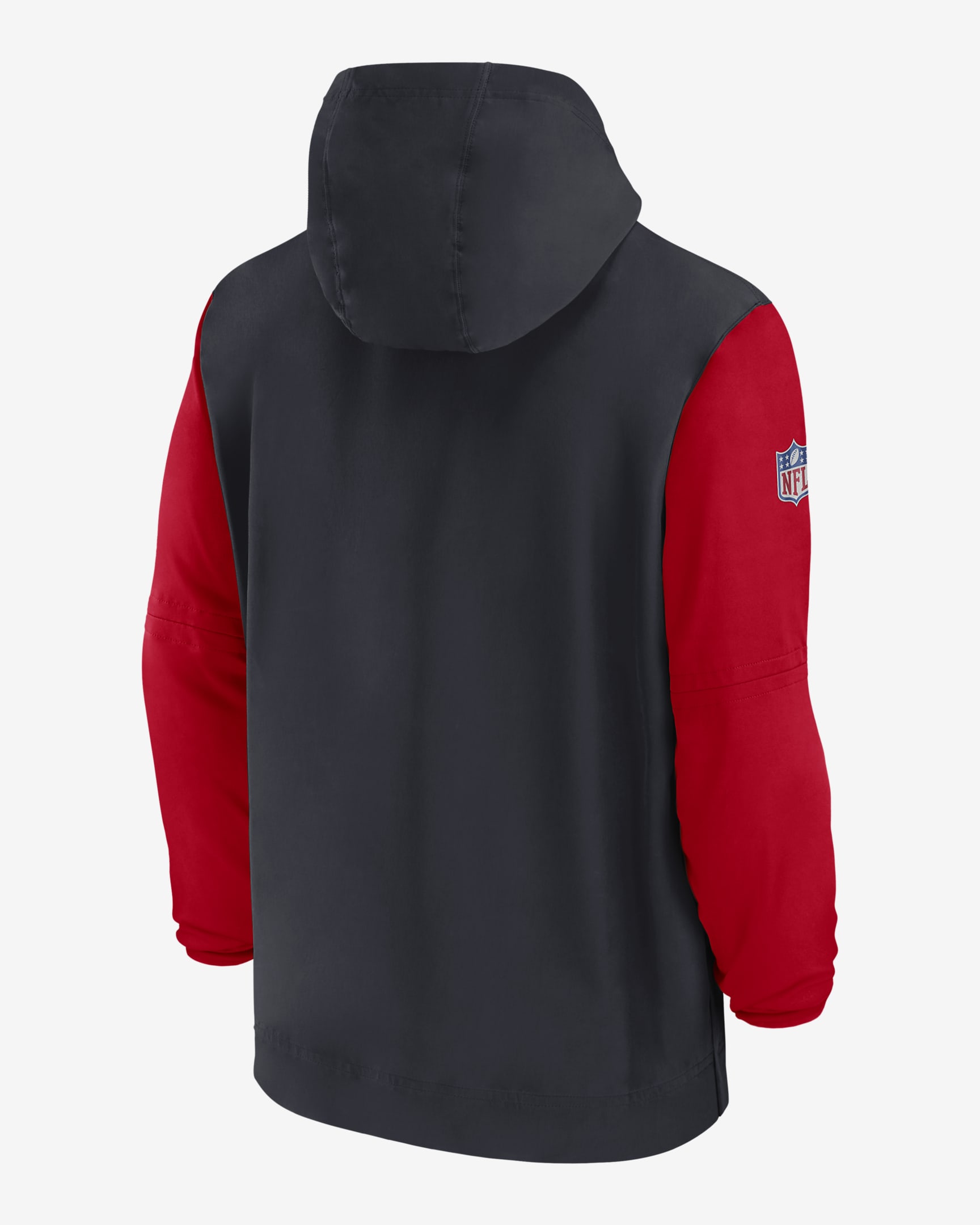 Houston Texans Sideline PreGame Player Men's Nike NFL 1/2Zip Hooded