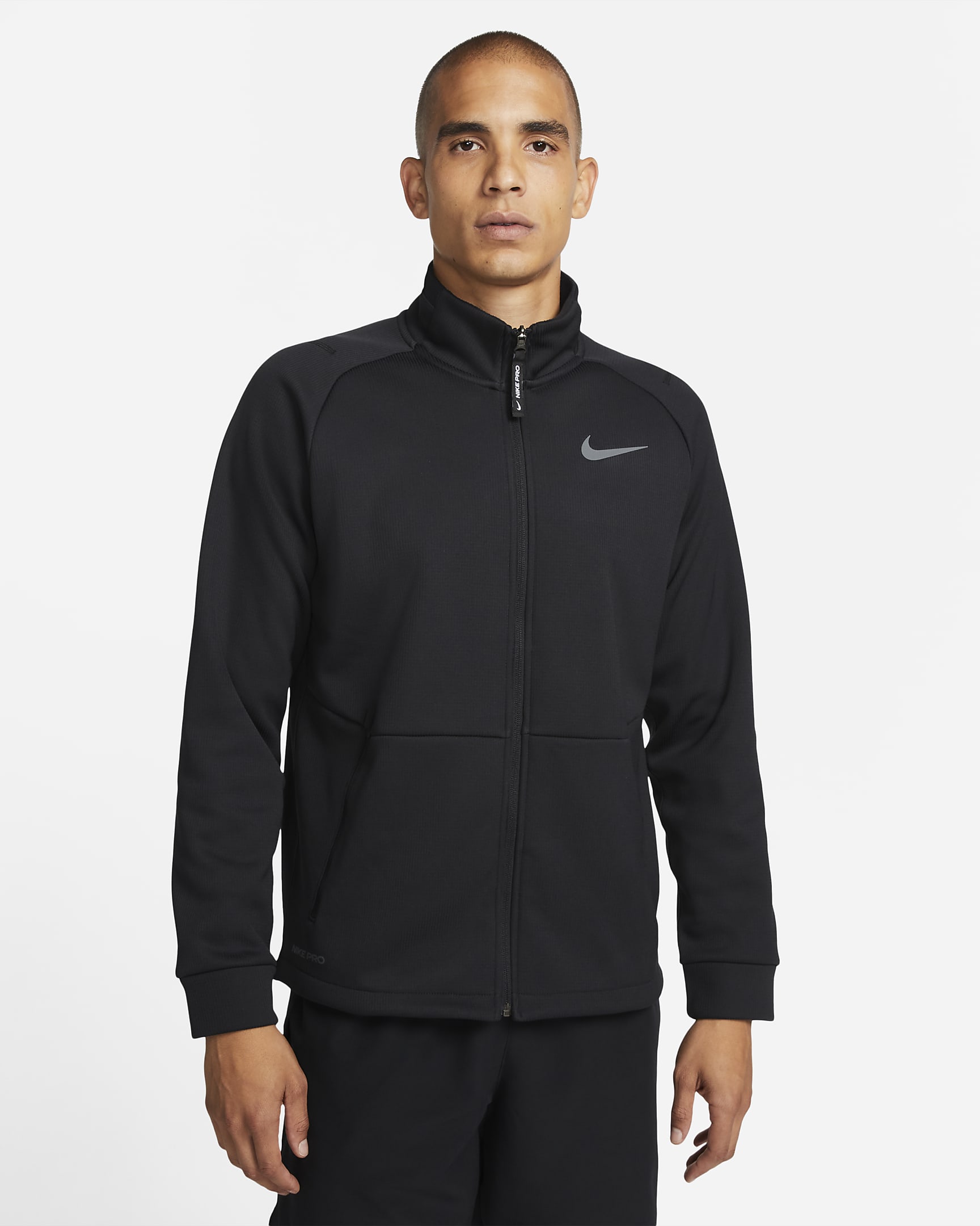 Nike Pro Therma-FIT Men's Full-Zip Long-Sleeve Training Top. Nike ZA