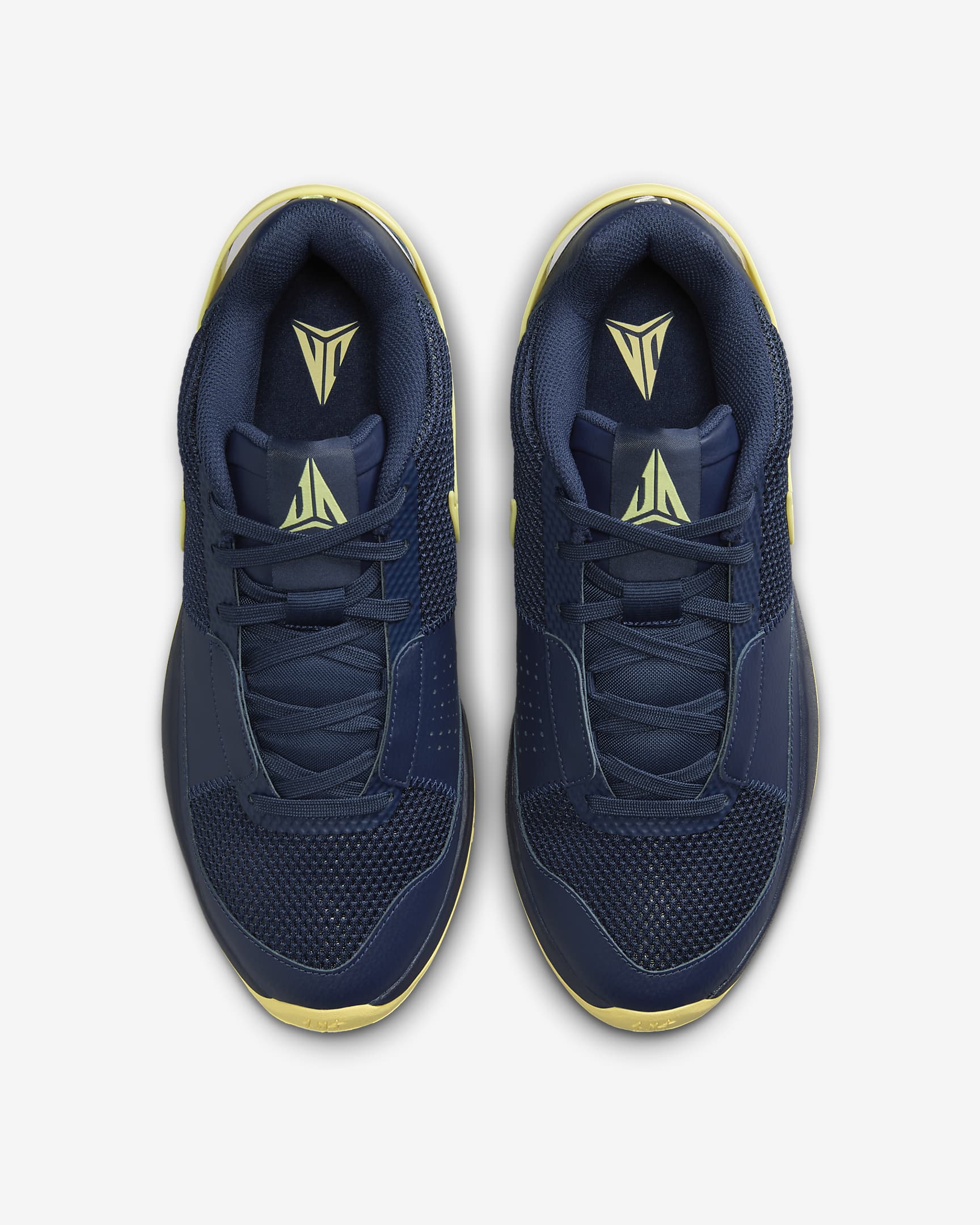 JA 1 Basketball Shoes - Midnight Navy/Football Grey/Light Laser Orange