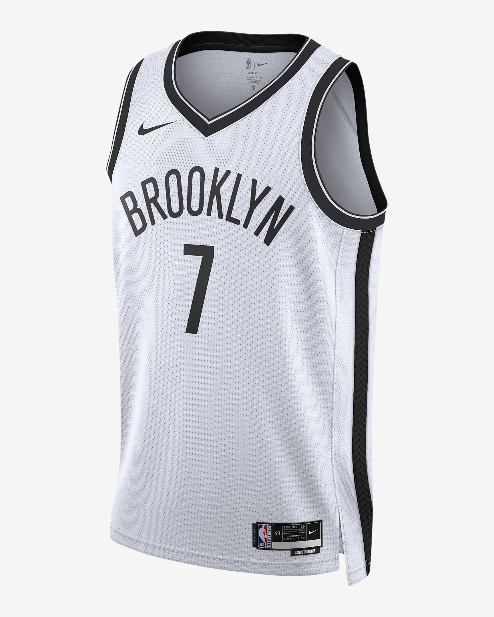Brooklyn Nets Association Edition 202223 Mens Nike Dri Fit Nba Swingman Jersey Nike Sk 